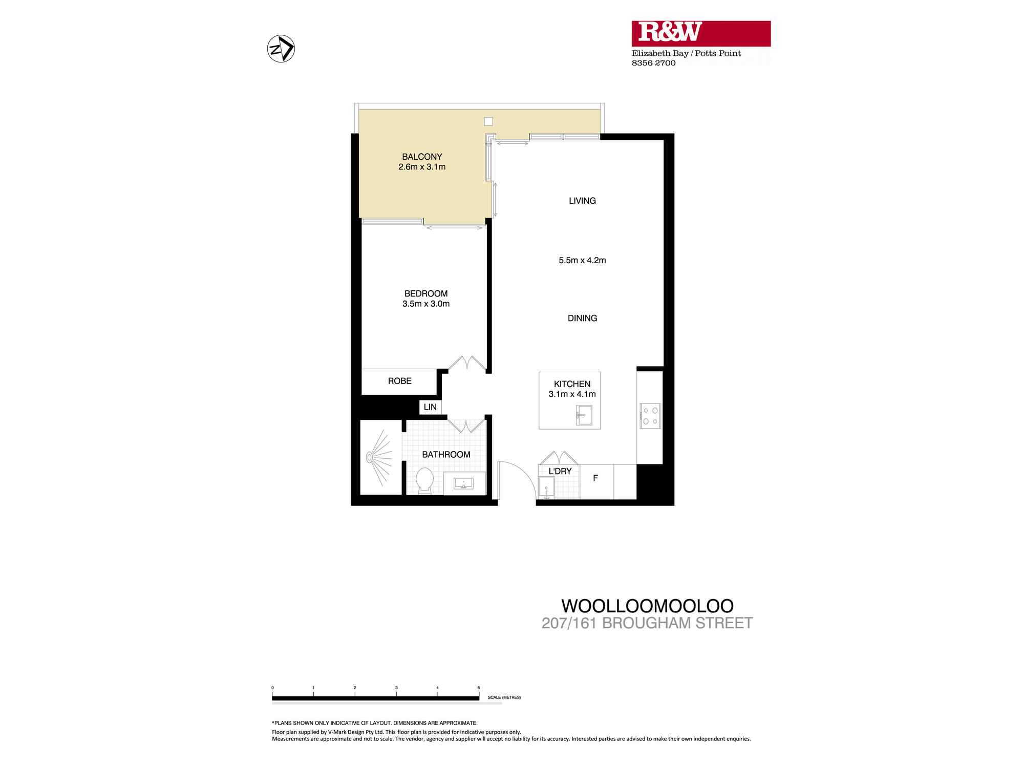 207/161 Brougham Street Woolloomooloo 207/161 Brougham Street Woolloomooloo