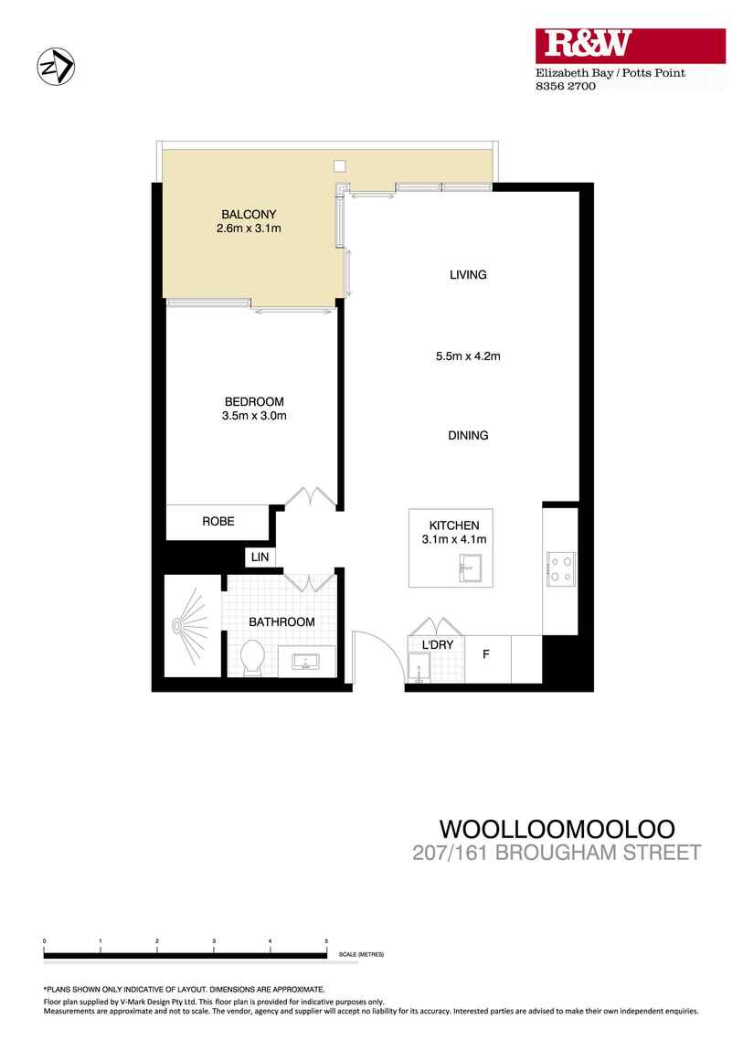 207/161 Brougham Street Woolloomooloo