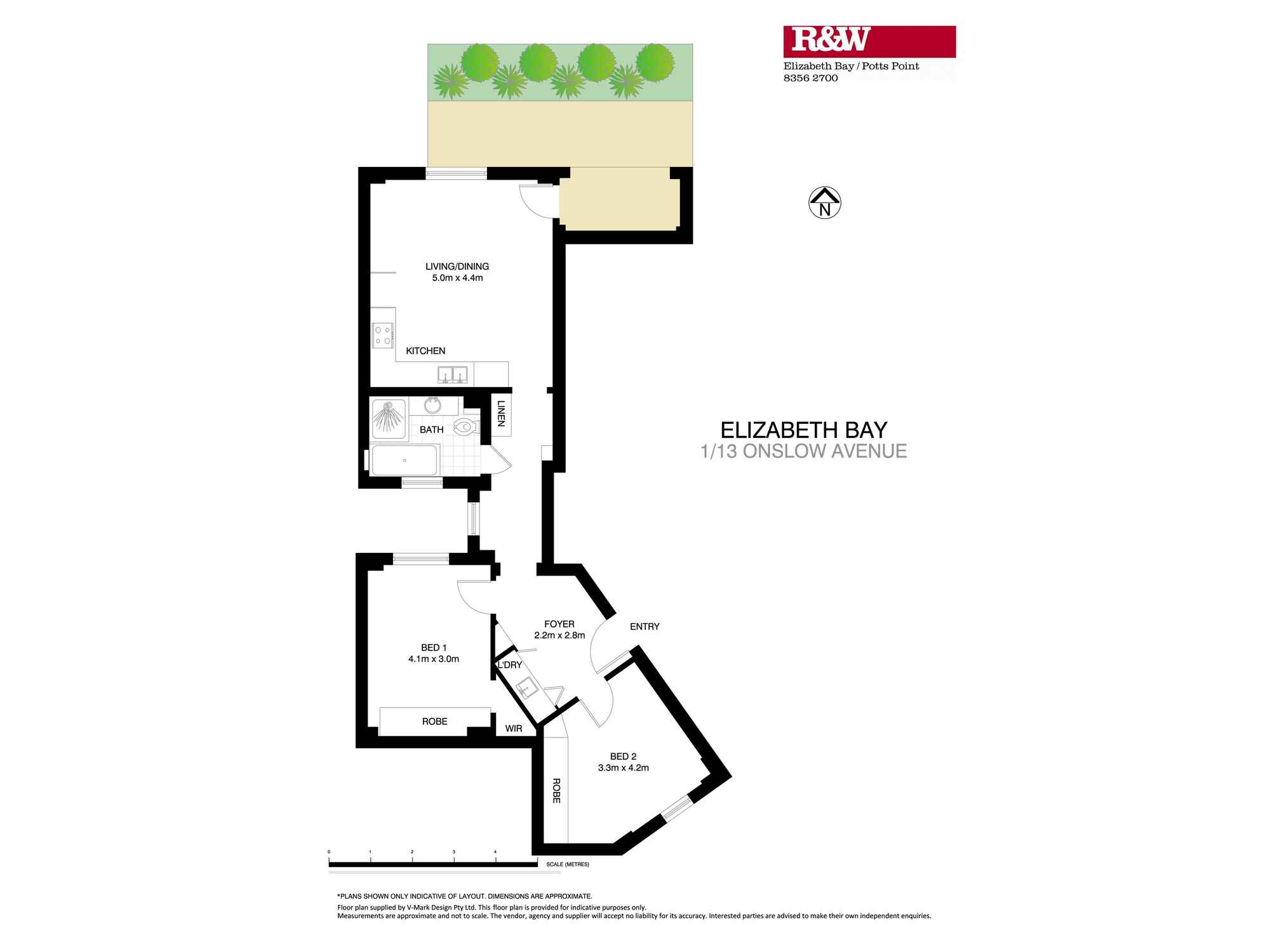 1/13 Onslow Avenue Elizabeth Bay