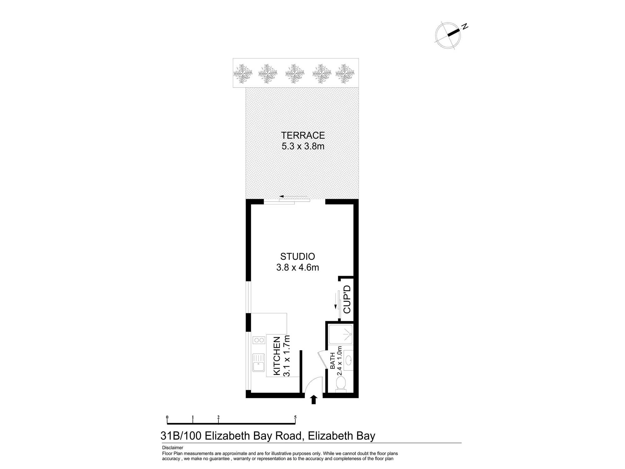 31B/100 Elizabeth Bay Road Elizabeth Bay 31B/100 Elizabeth Bay Road Elizabeth Bay