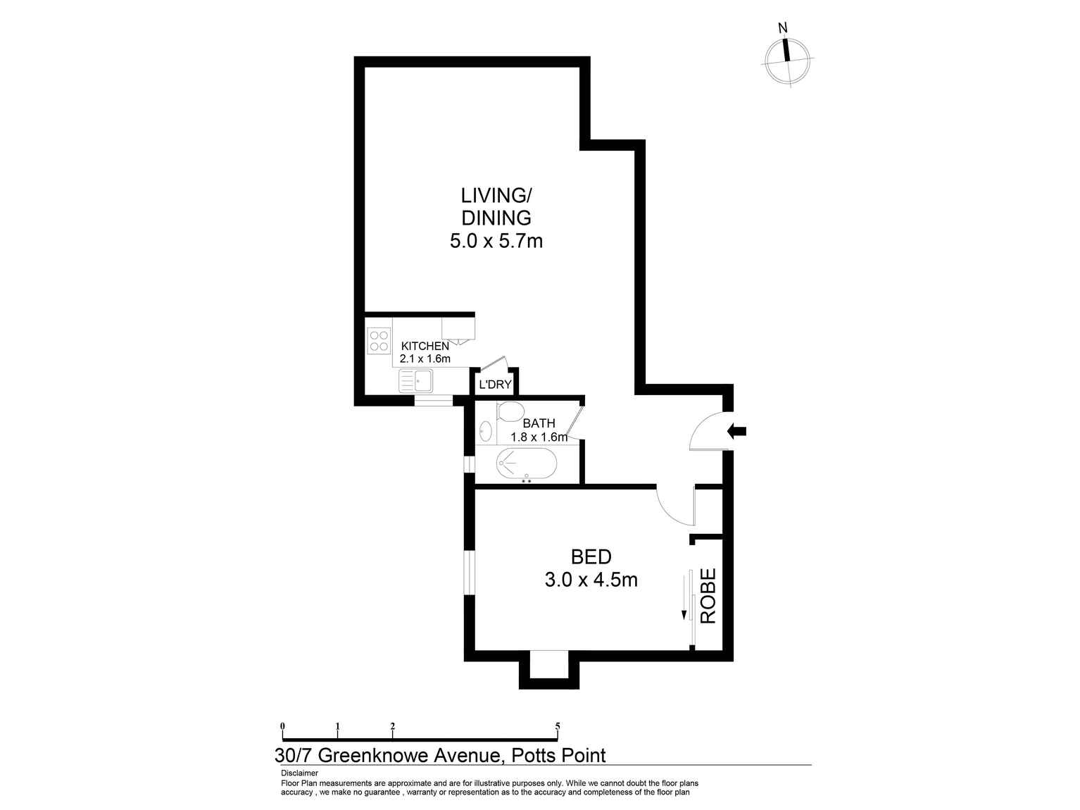 Apartment For Sale 30/7 Greenknowe Avenue Elizabeth Bay