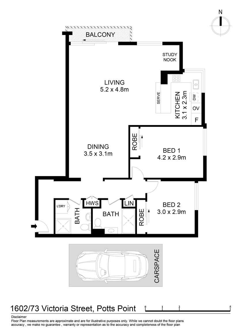 1602/73 Victoria Street Potts Point 1602/73 Victoria Street Potts Point
