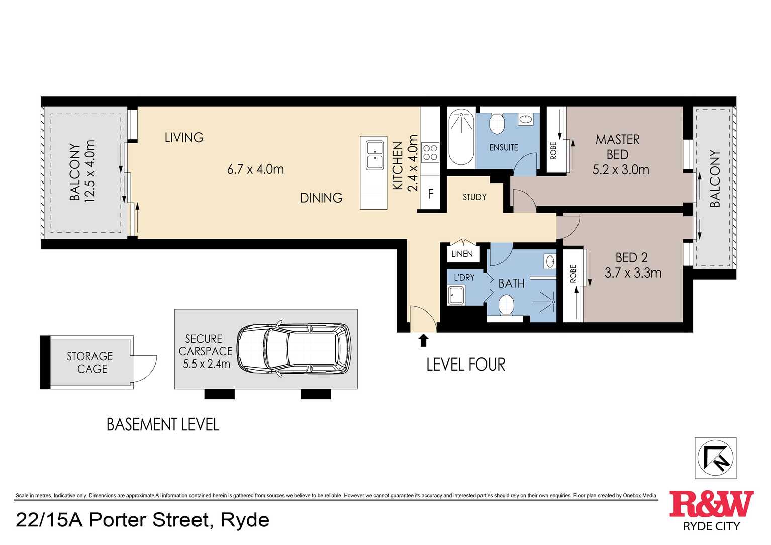22/15a Porter Street Ryde