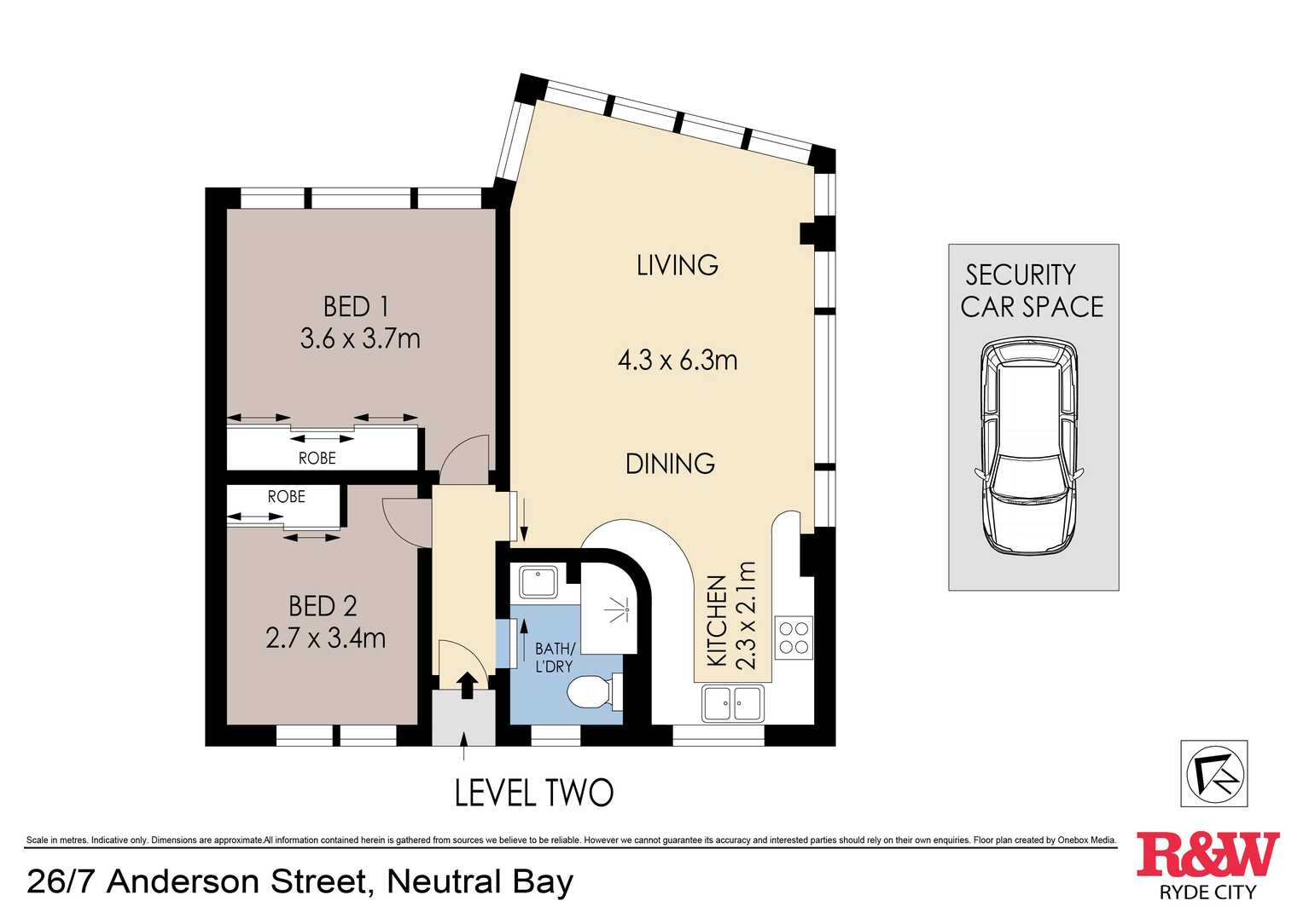 26/7 Anderson Street Neutral Bay 26/7 Anderson Street Neutral Bay