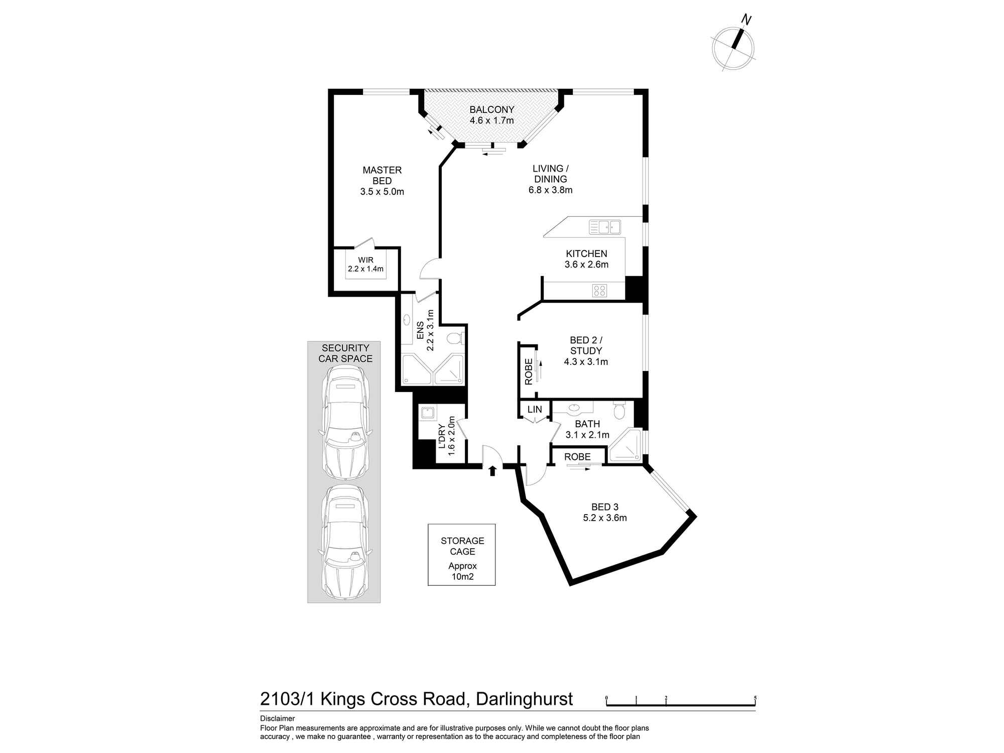 2103/1 Kings Cross Road Darlinghurst