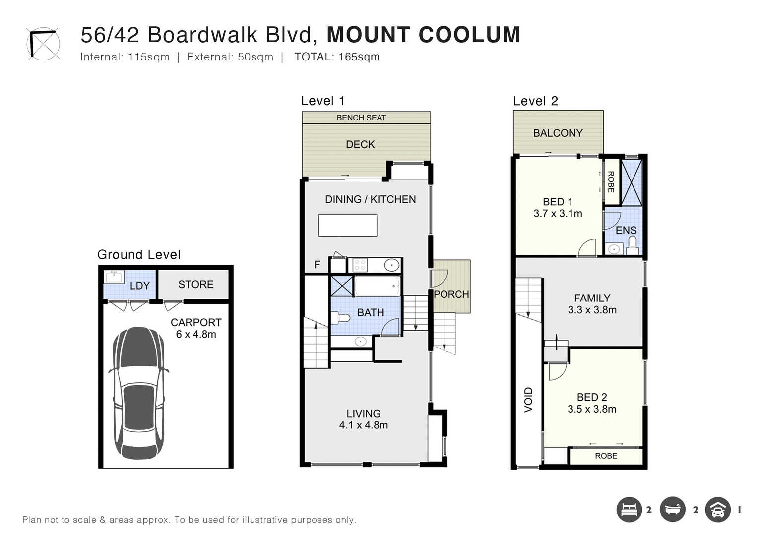 56/42 Boardwalk Boulevard Mount Coolum