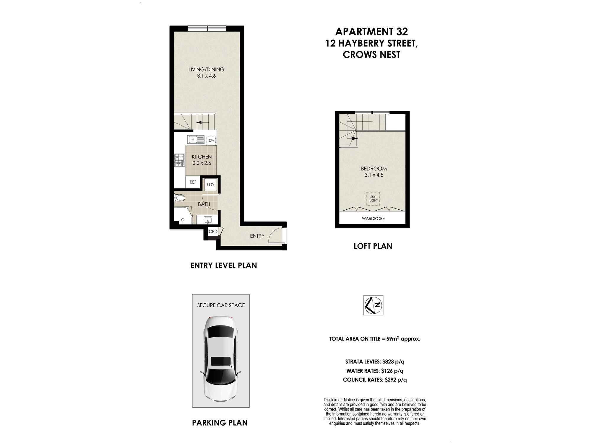 32/12 Hayberry Street Crows Nest