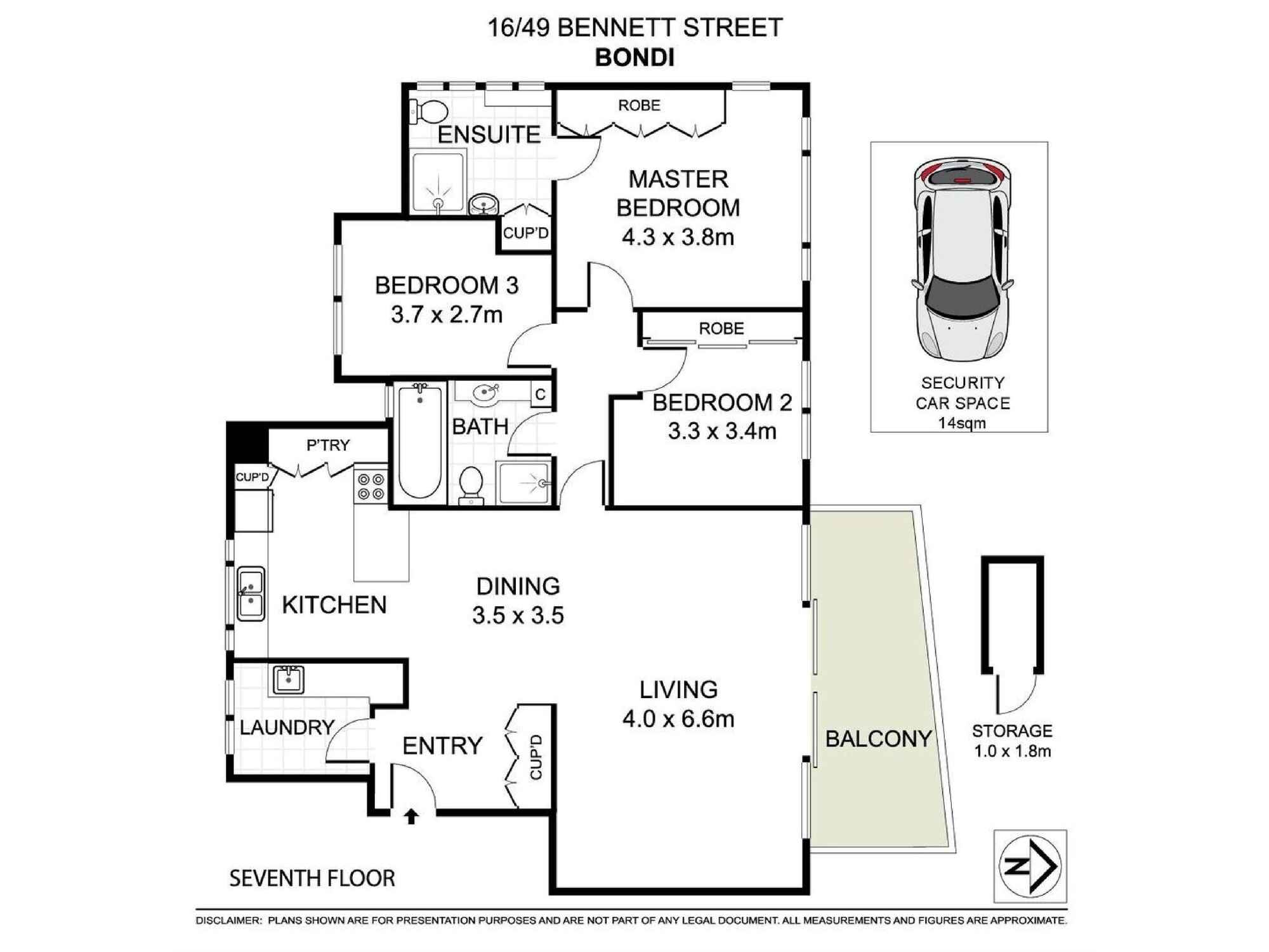 16/49 Bennett Street Bondi