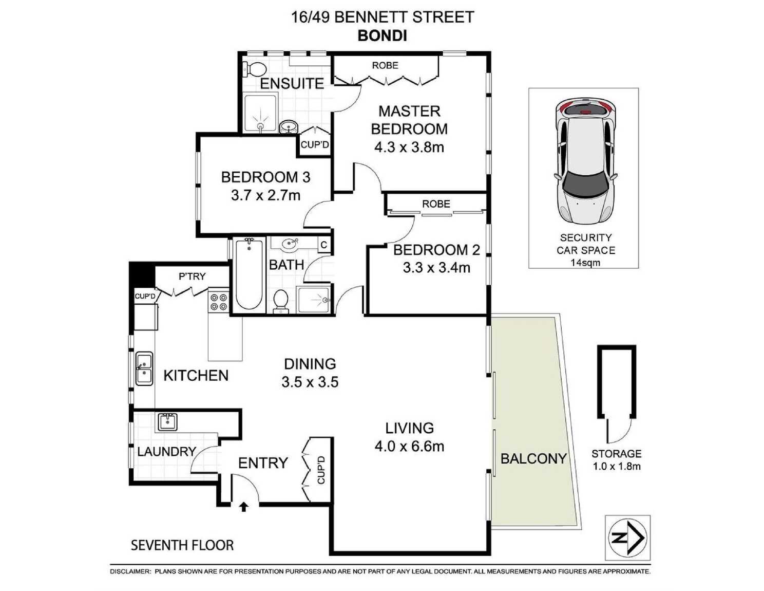 16/49 Bennett Street Bondi