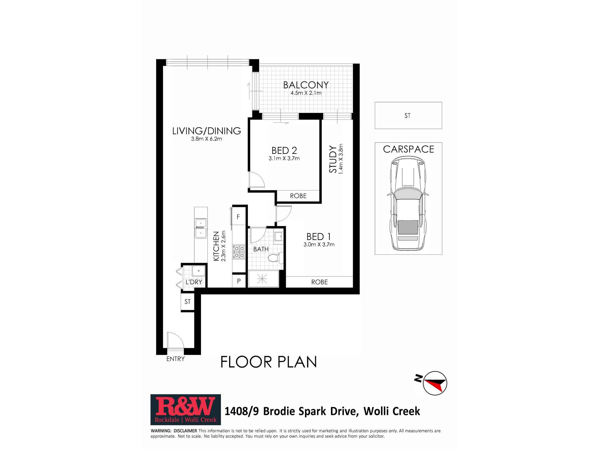1408/9 Brodie Spark Drive Wolli Creek