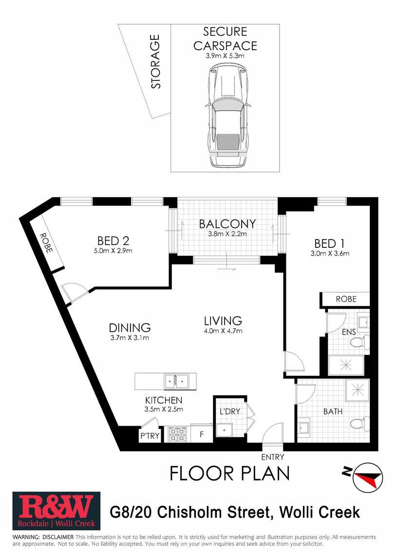 G8/20 Chisholm Street Wolli Creek G8/20 Chisholm Street Wolli Creek