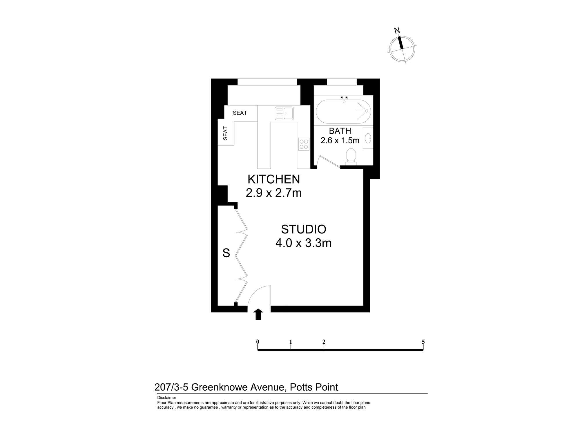 207/3-5 Greenknowe Avenue Elizabeth Bay