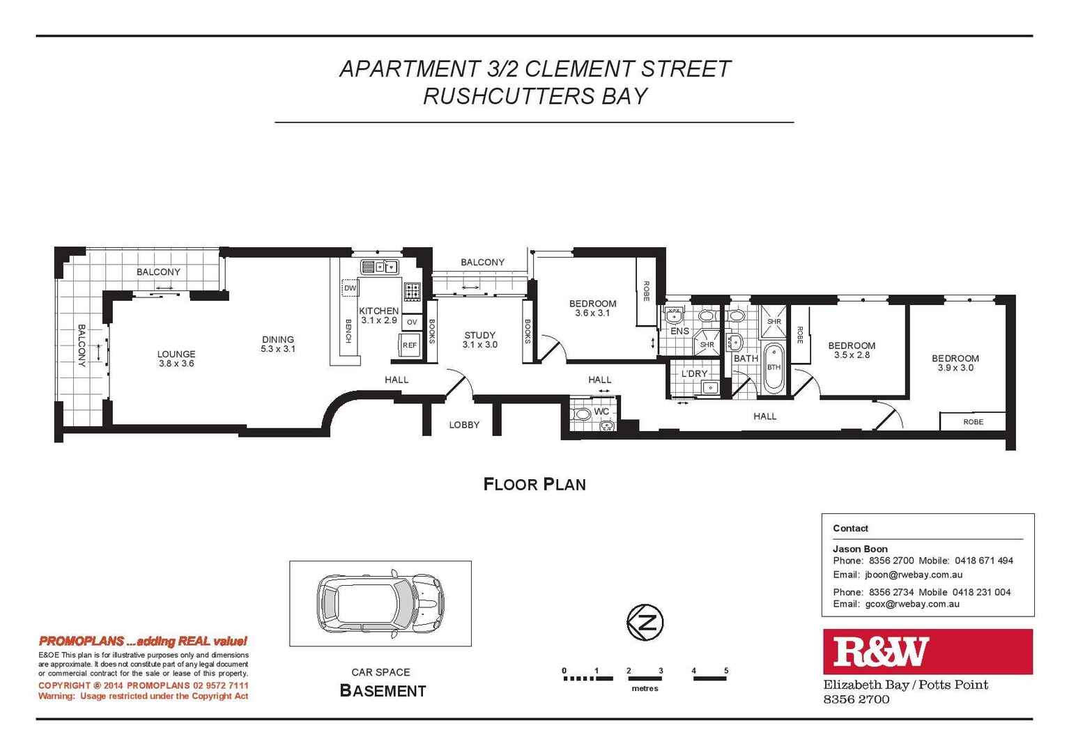 3/2 Clement Street Rushcutters Bay 3/2 Clement Street Rushcutters Bay