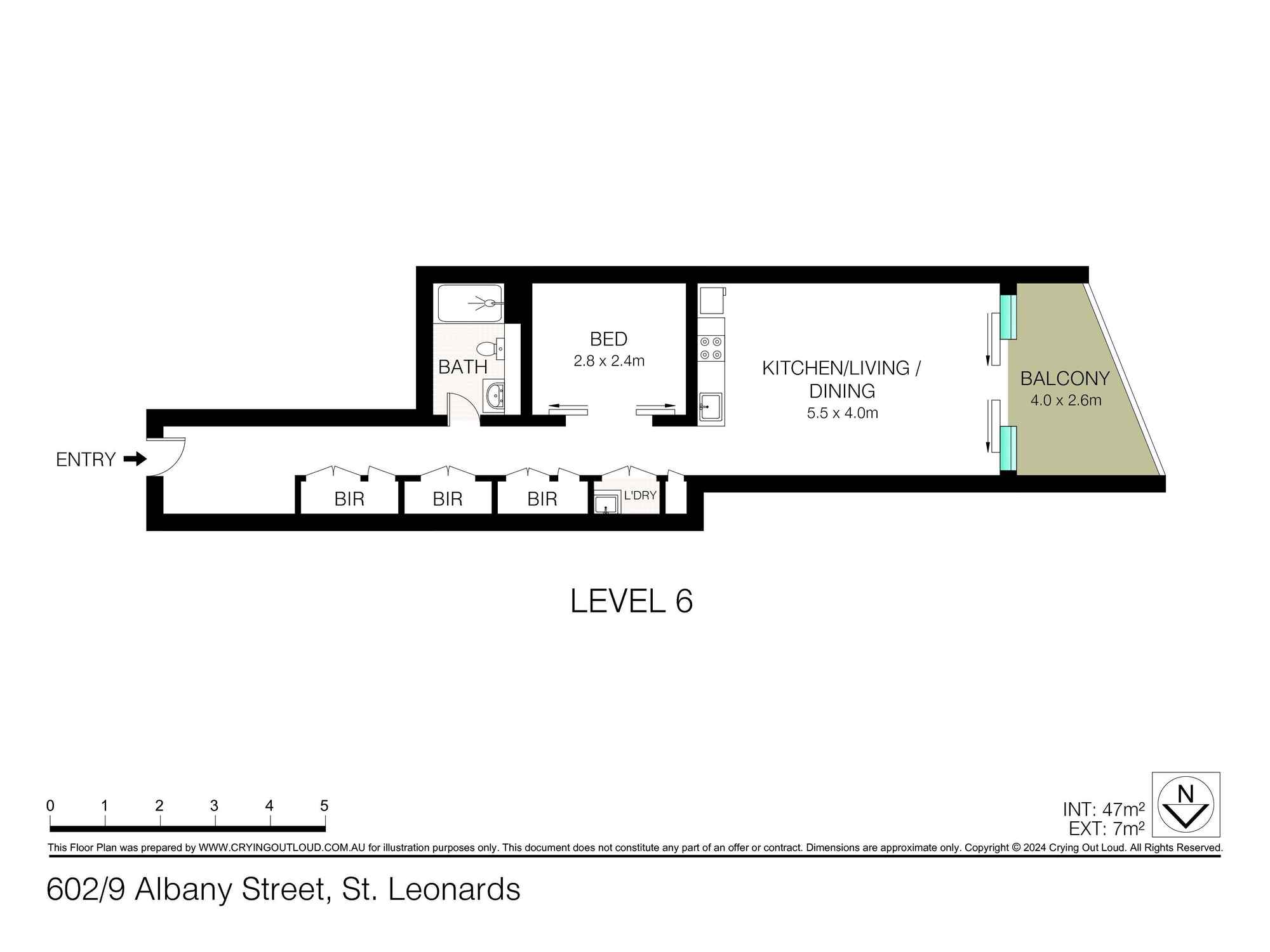 602/9 Albany Street St Leonards