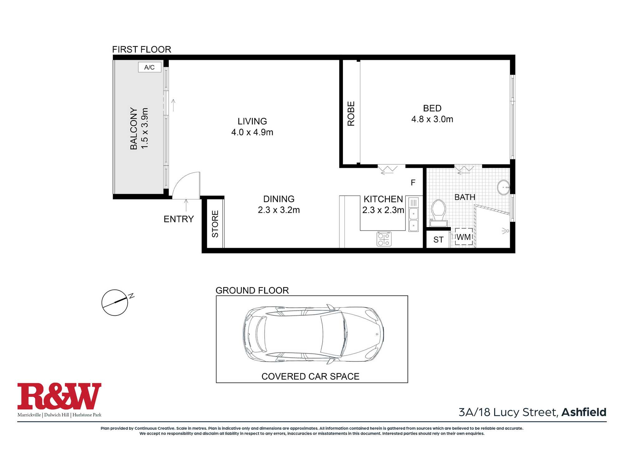 3a/18 Lucy Street Ashfield