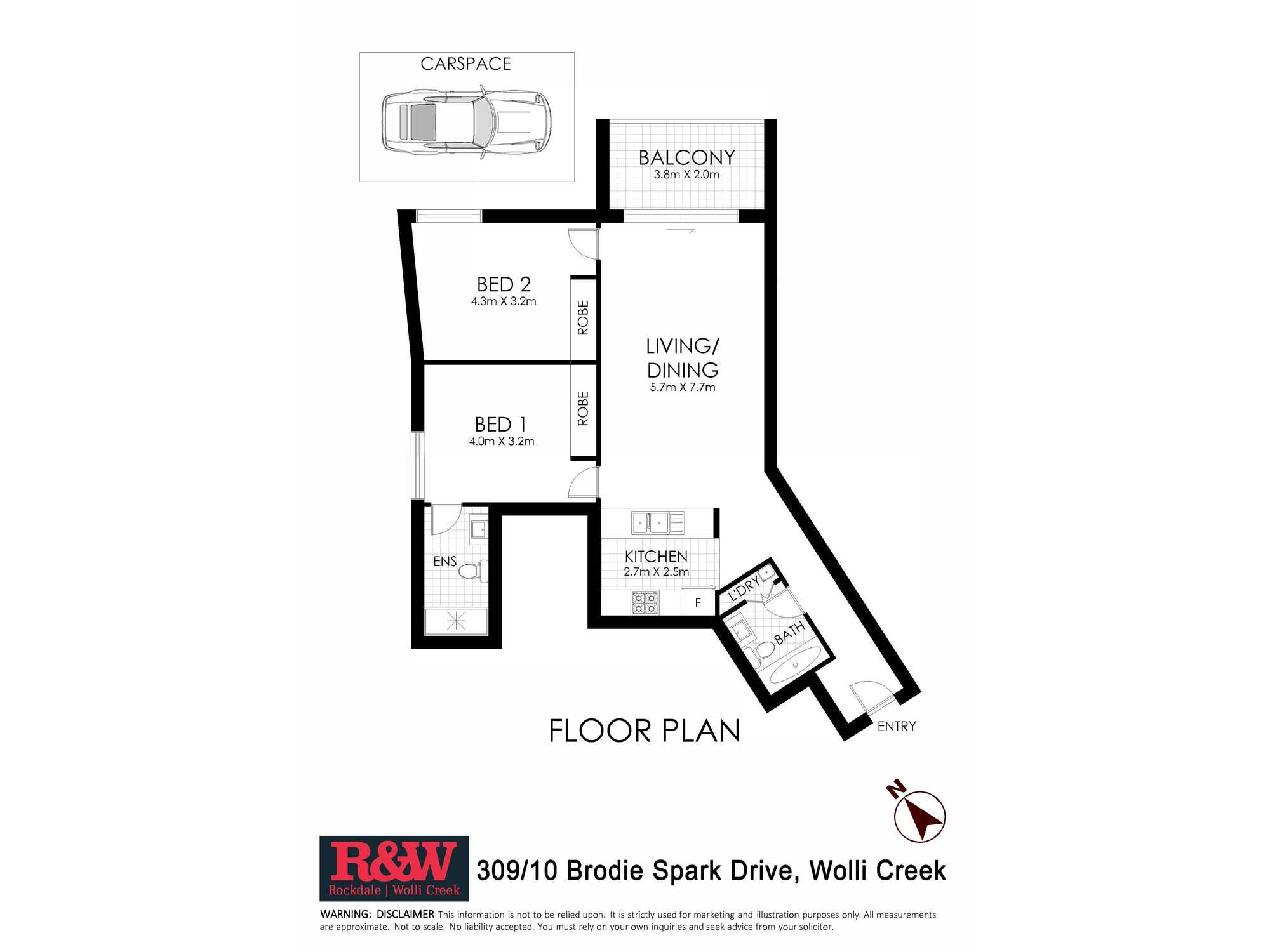 309/10 Brodie Spark Drive Wolli Creek 309/10 Brodie Spark Drive Wolli Creek