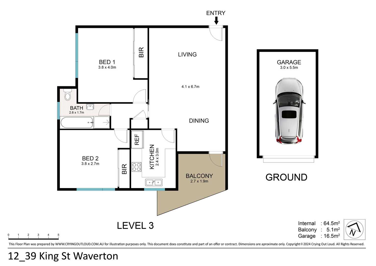 12/39 King Street Waverton 12/39 King Street Waverton