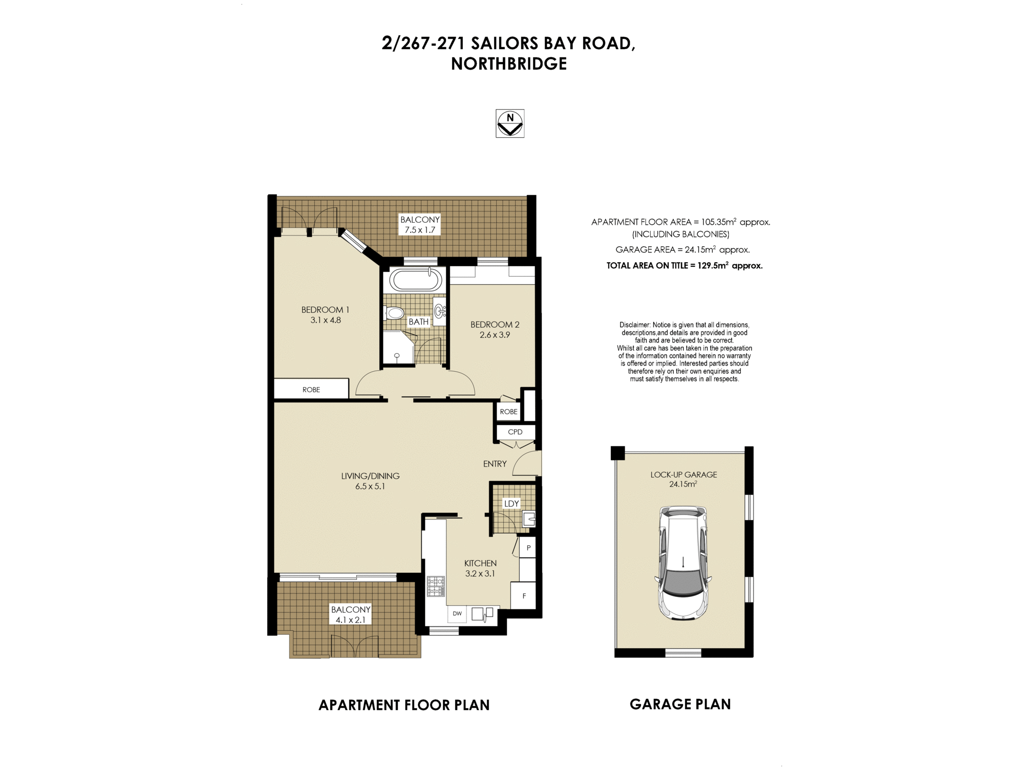 2/267-271 Sailors Bay Road Northbridge 2/267-271 Sailors Bay Road Northbridge