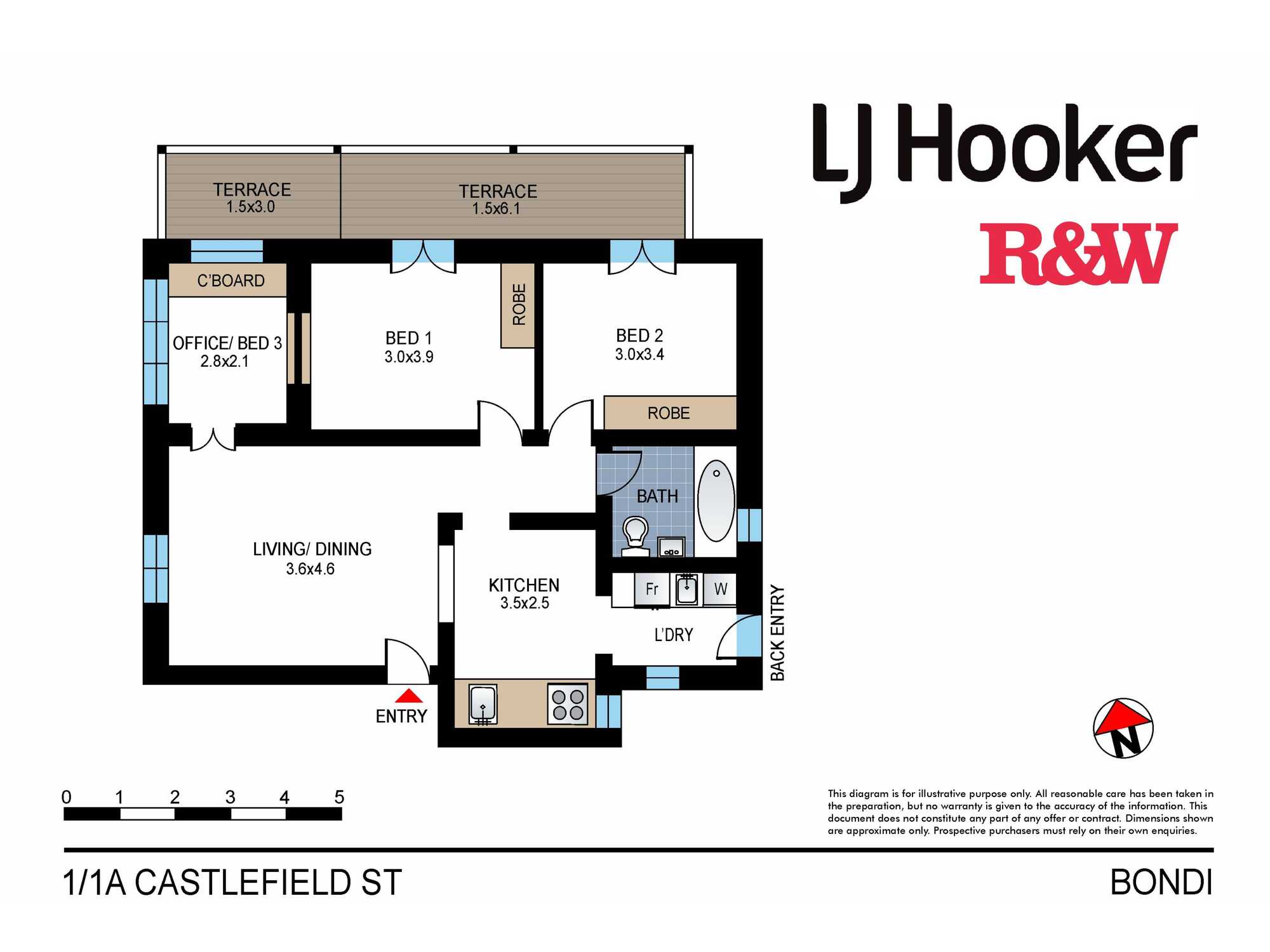 1/1A Castlefield Street Bondi 1/1A Castlefield Street Bondi