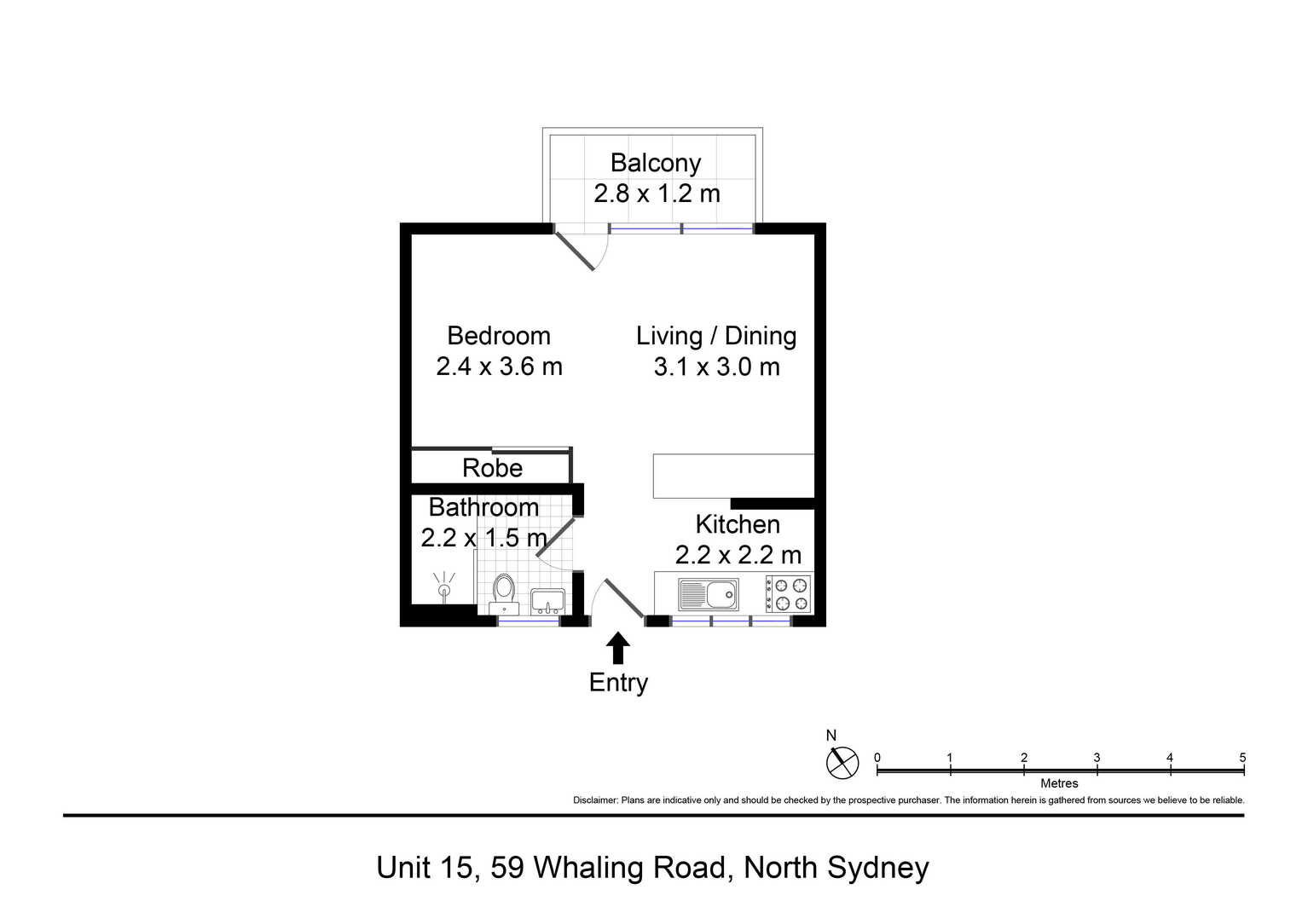 15/59 Whaling Road North Sydney