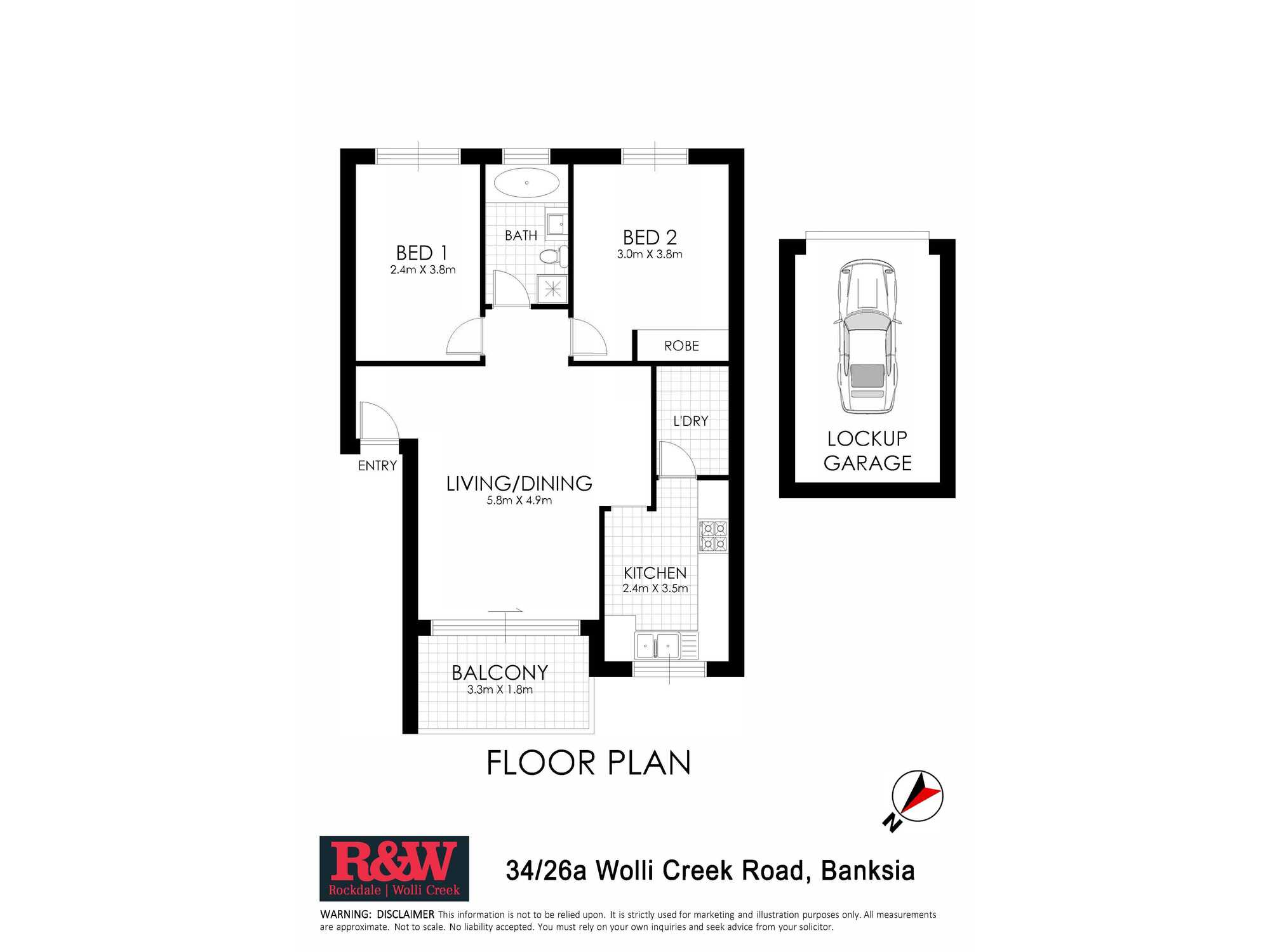 34/26a Wolli Creek Road Banksia