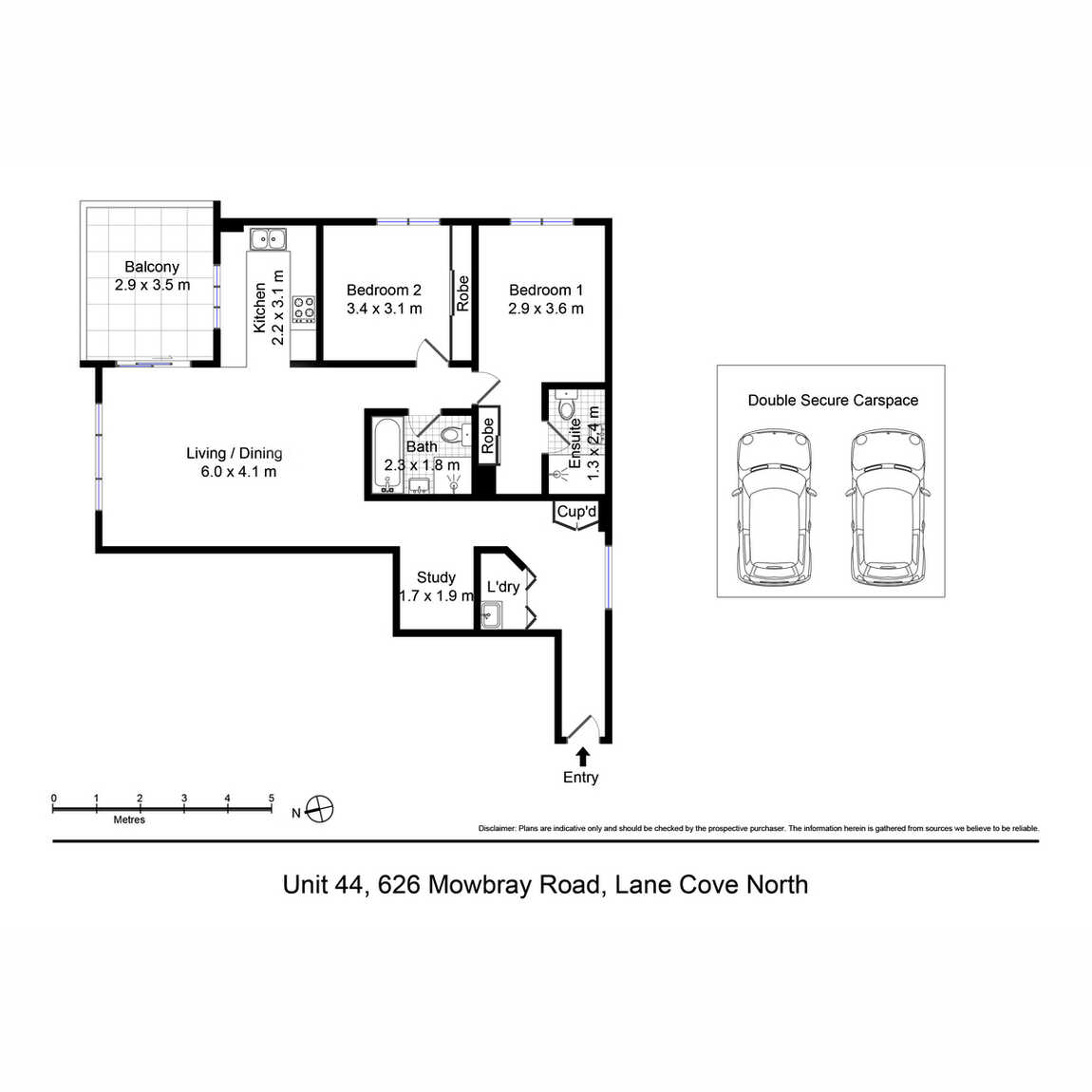44/626 Mowbray Road Lane Cove North 44/626 Mowbray Road Lane Cove North