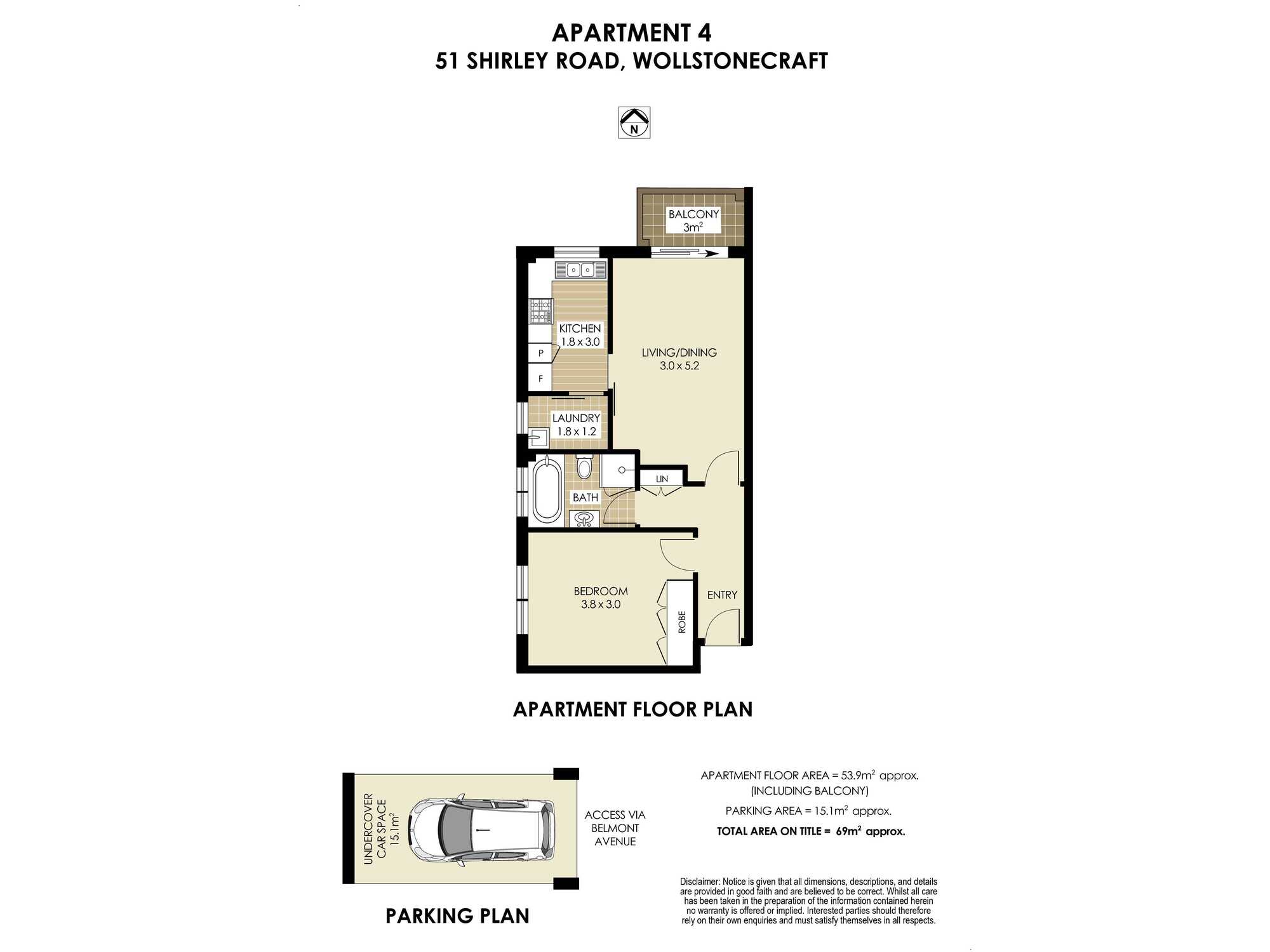 4/51 Shirley Road Wollstonecraft 4/51 Shirley Road Wollstonecraft