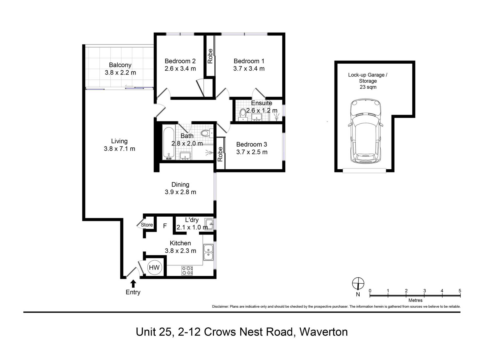 25/2-12 Crows Nest Road Waverton