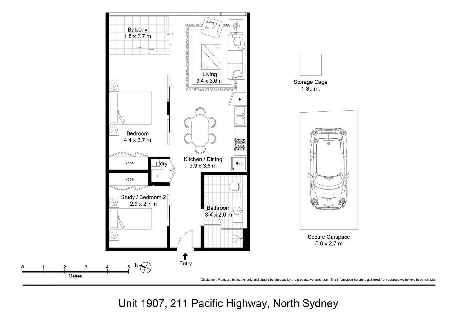 1907/211 Pacific Highway North Sydney 1907/211 Pacific Highway North Sydney