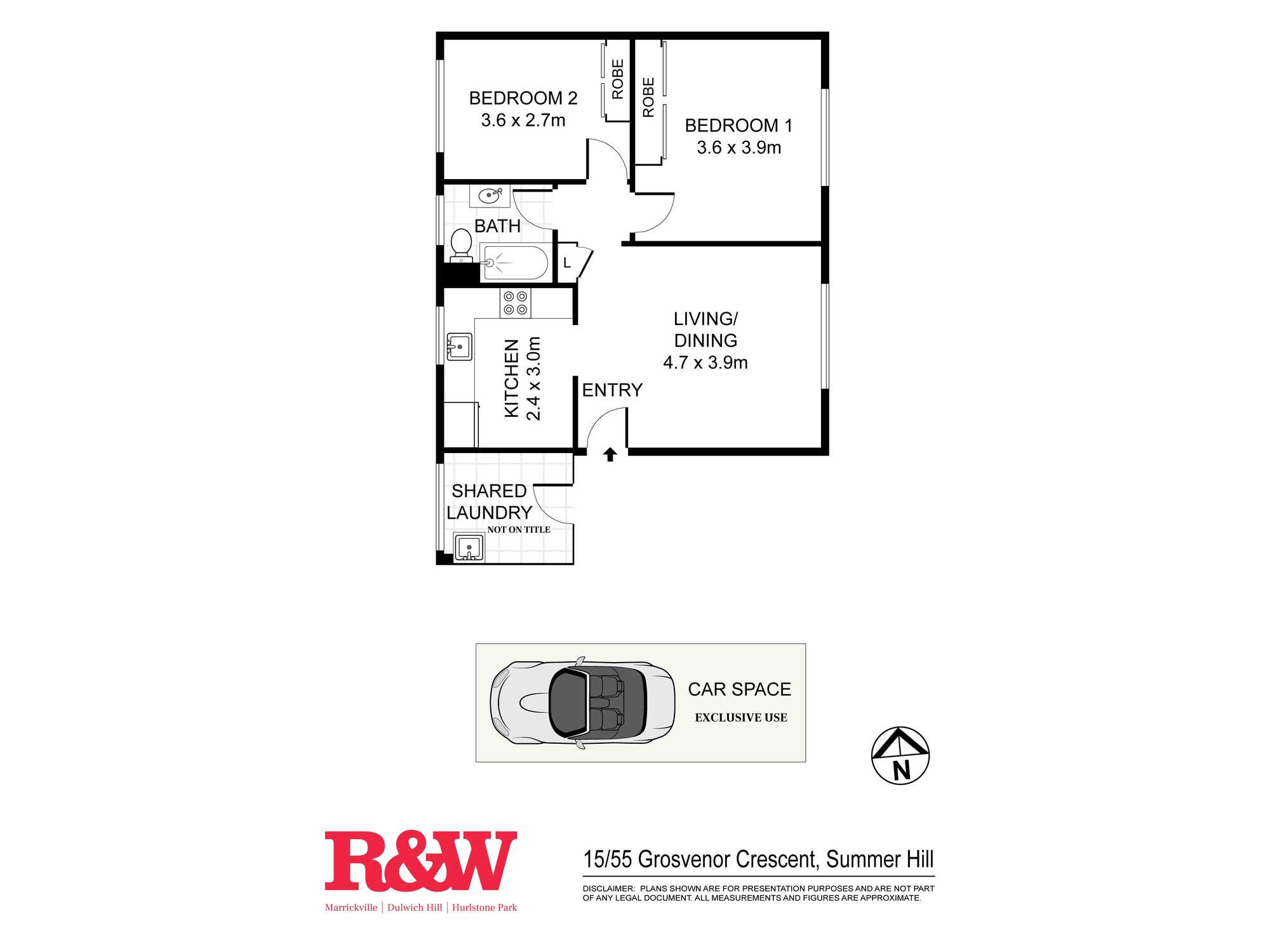 15/55 Grosvenor Crescent Summer Hill 15/55 Grosvenor Crescent Summer Hill