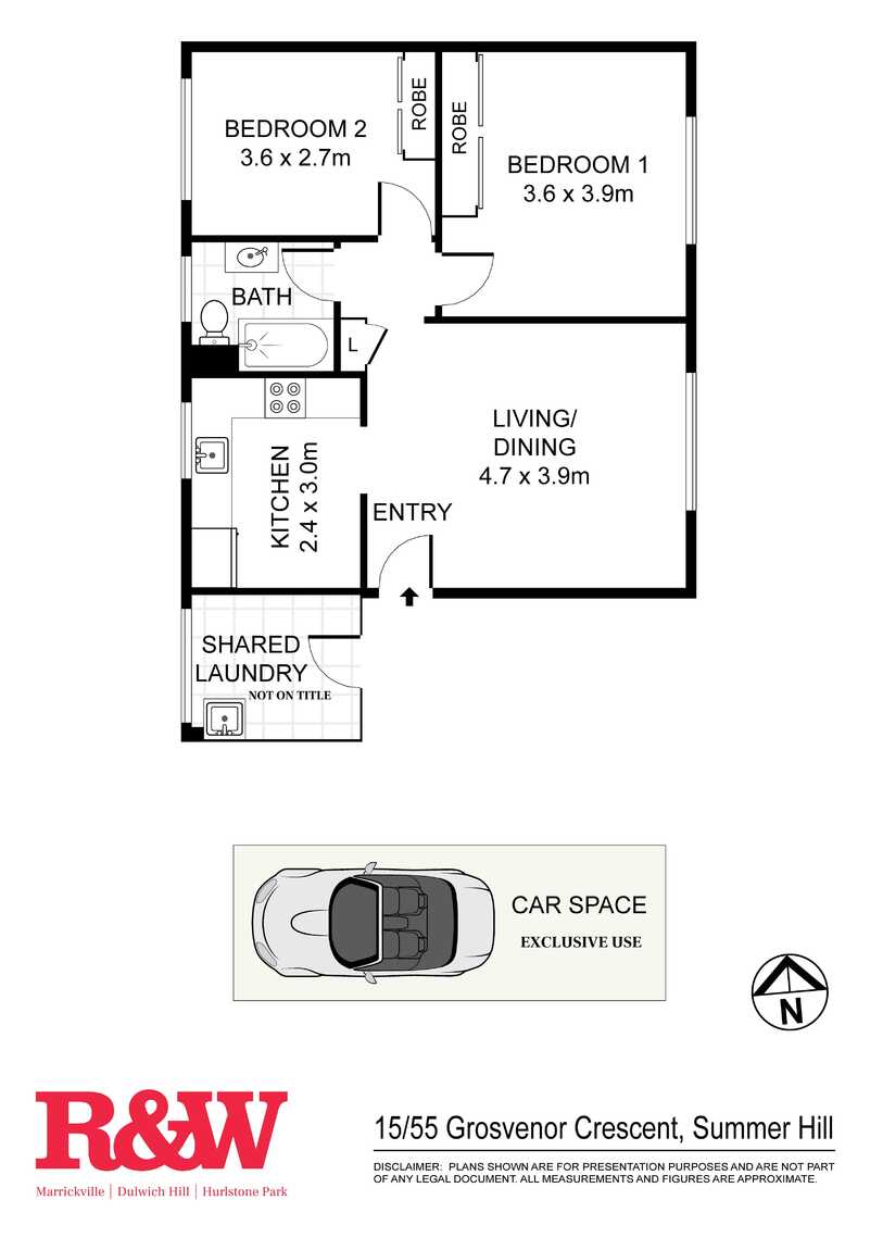 15/55 Grosvenor Crescent Summer Hill 15/55 Grosvenor Crescent Summer Hill