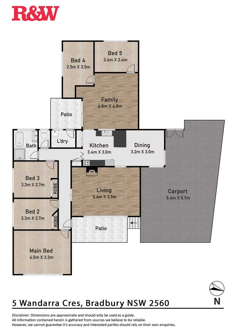 5 Wandarra Crescent Bradbury 5 Wandarra Crescent Bradbury