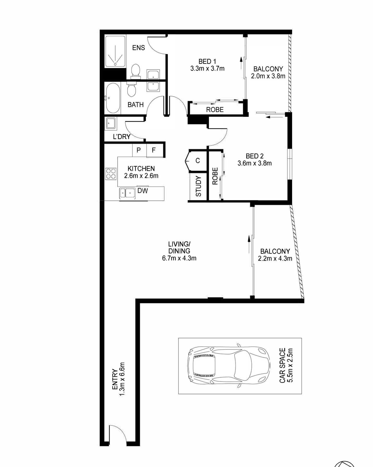 F305/7 Hunter Street Waterloo, Waterloo - Thumbnail 8