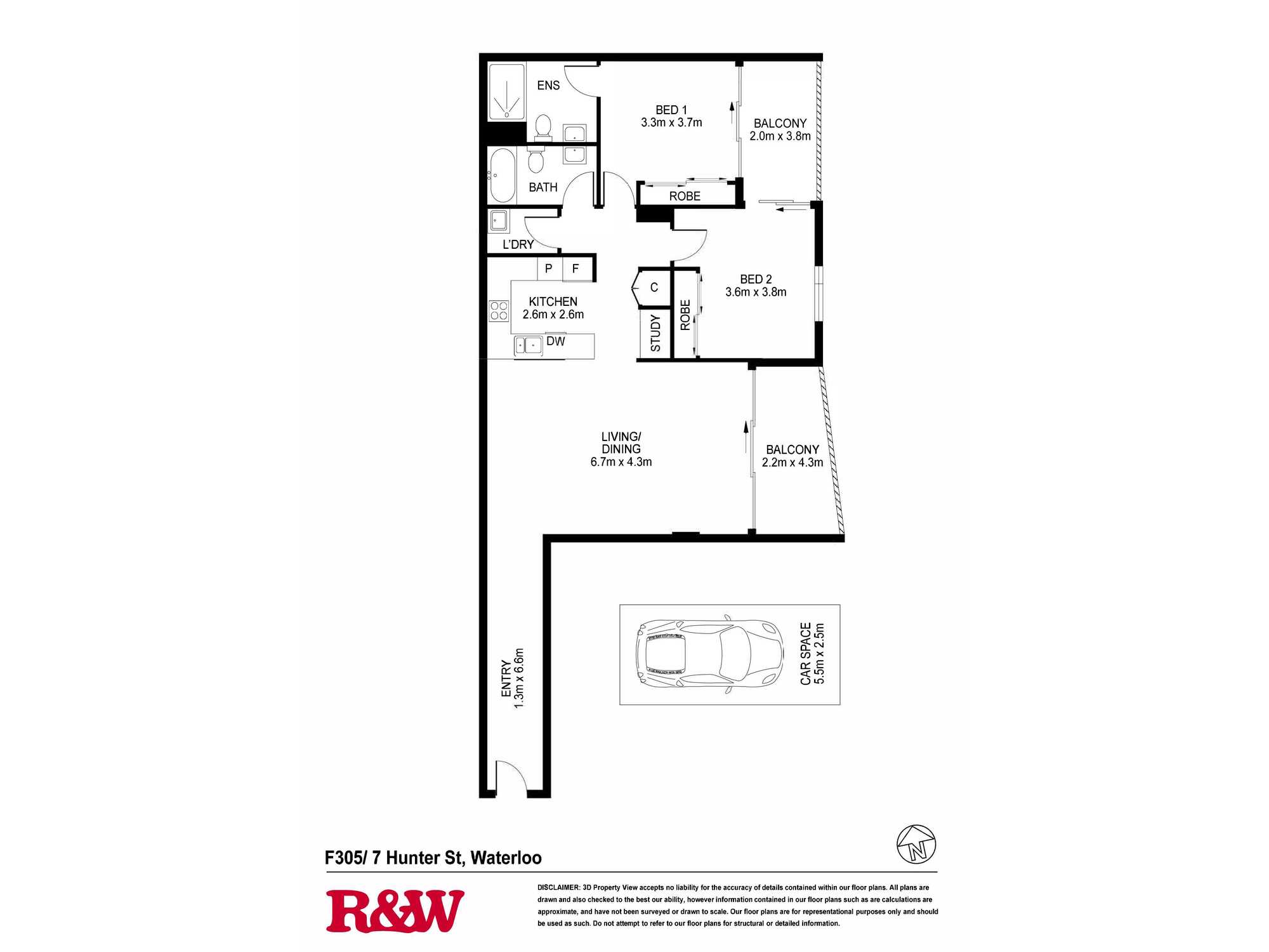 F305/7 Hunter Street Waterloo