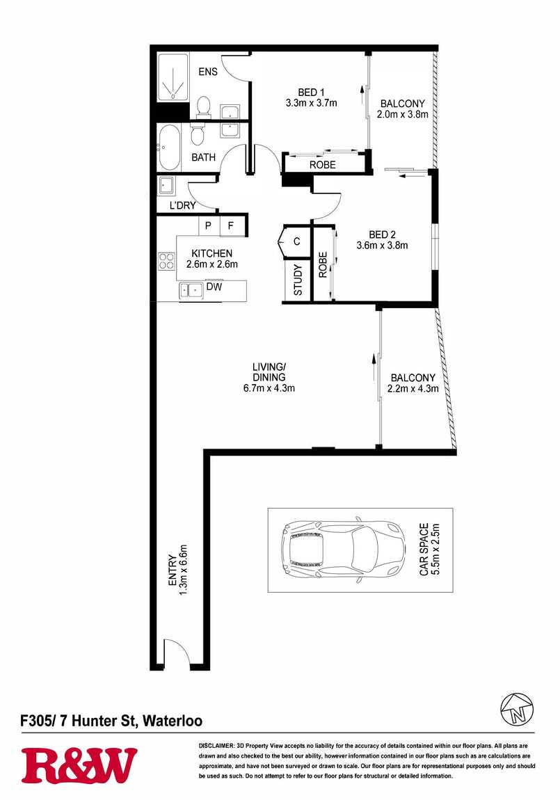 F305/7 Hunter Street Waterloo