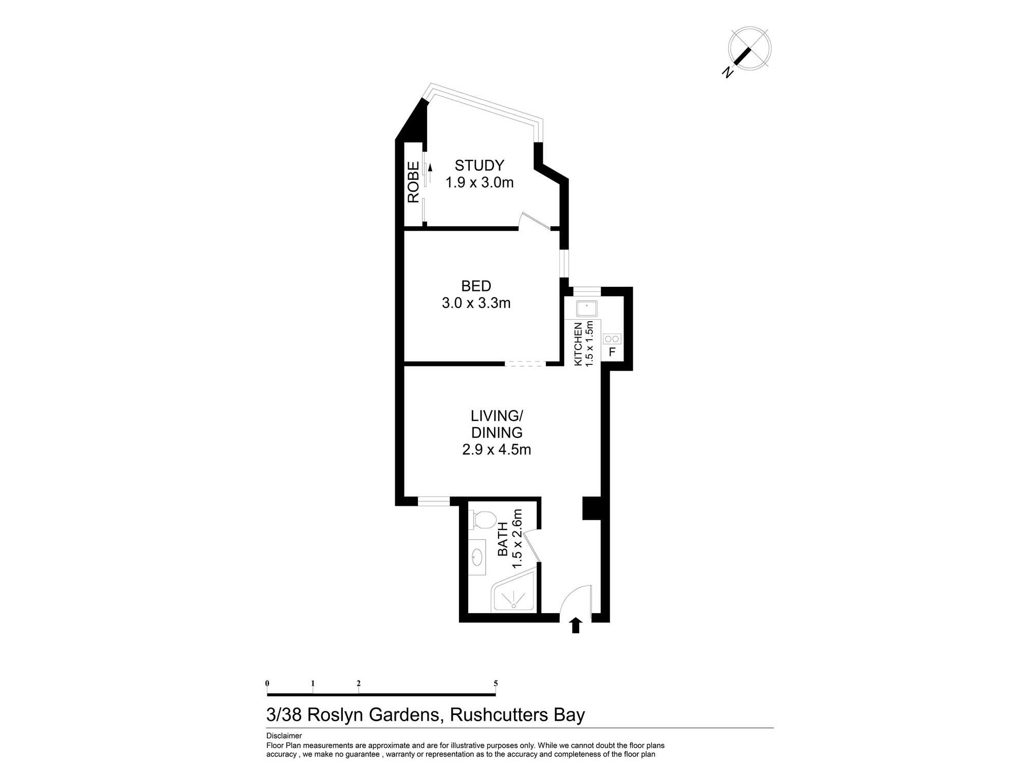 3/38 Roslyn Gardens Rushcutters Bay