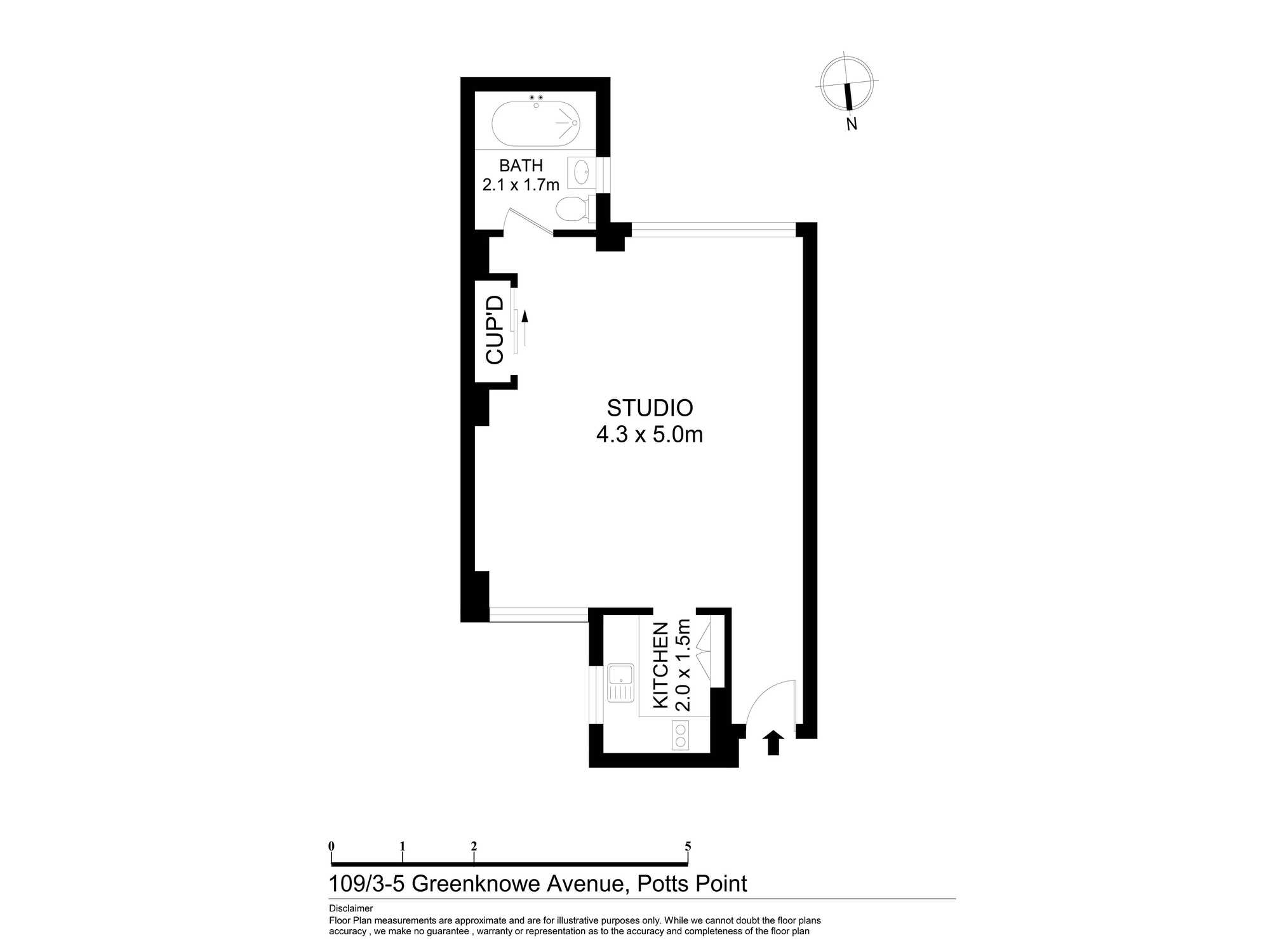 109/3-5 Greenknowe Avenue Elizabeth Bay 109/3-5 Greenknowe Avenue Elizabeth Bay