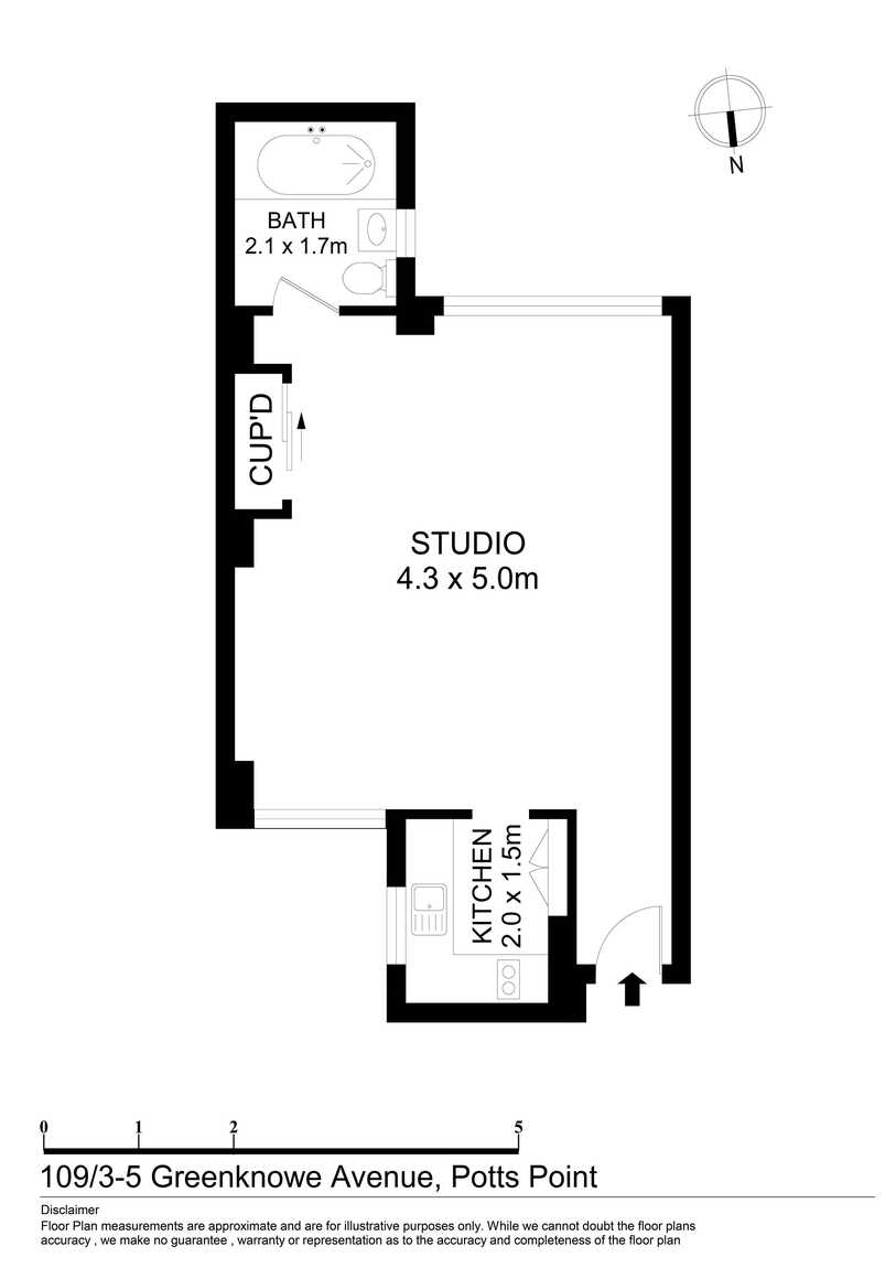 109/3-5 Greenknowe Avenue Elizabeth Bay 109/3-5 Greenknowe Avenue Elizabeth Bay