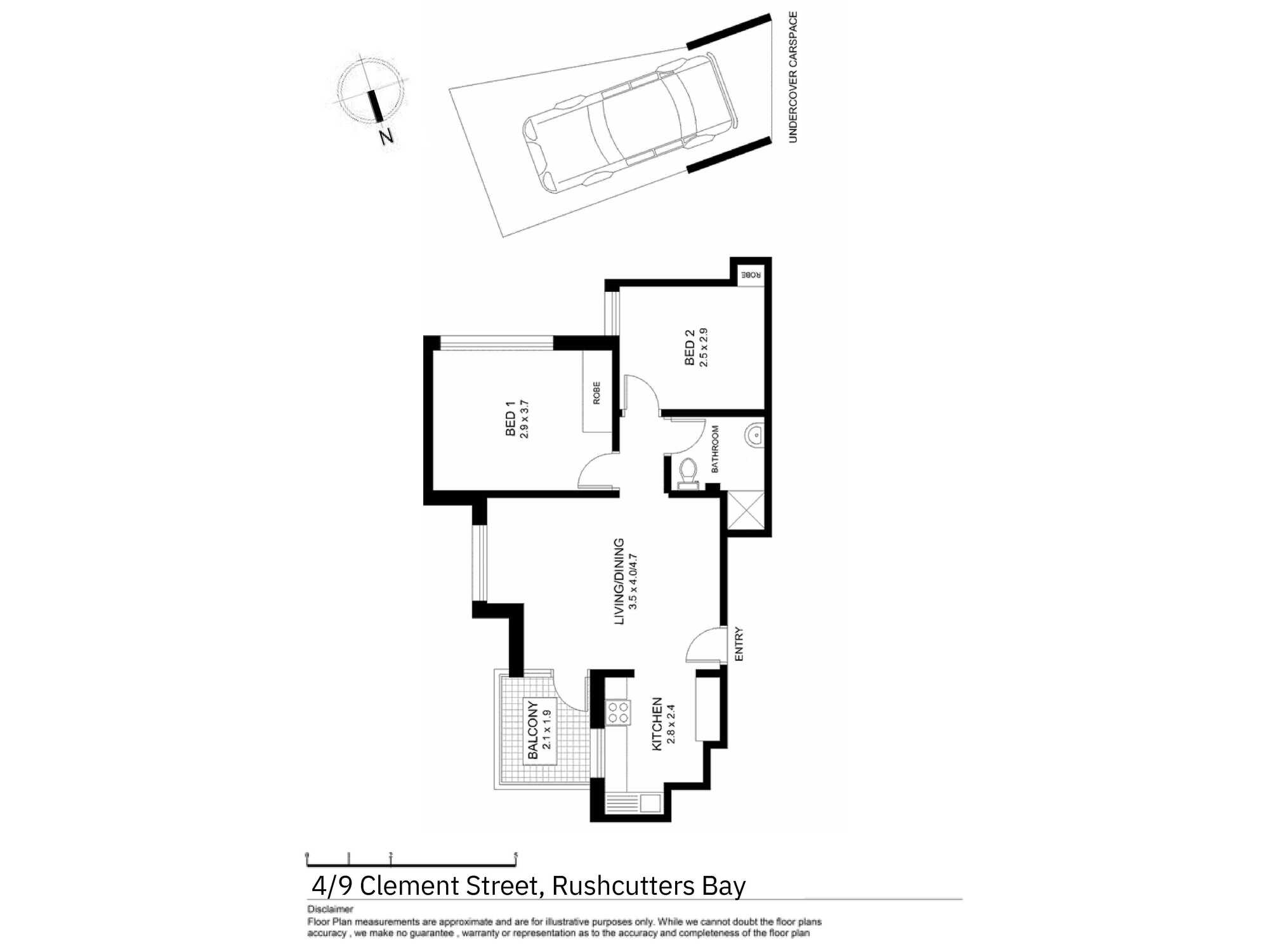 4/9 Clement Street Rushcutters Bay