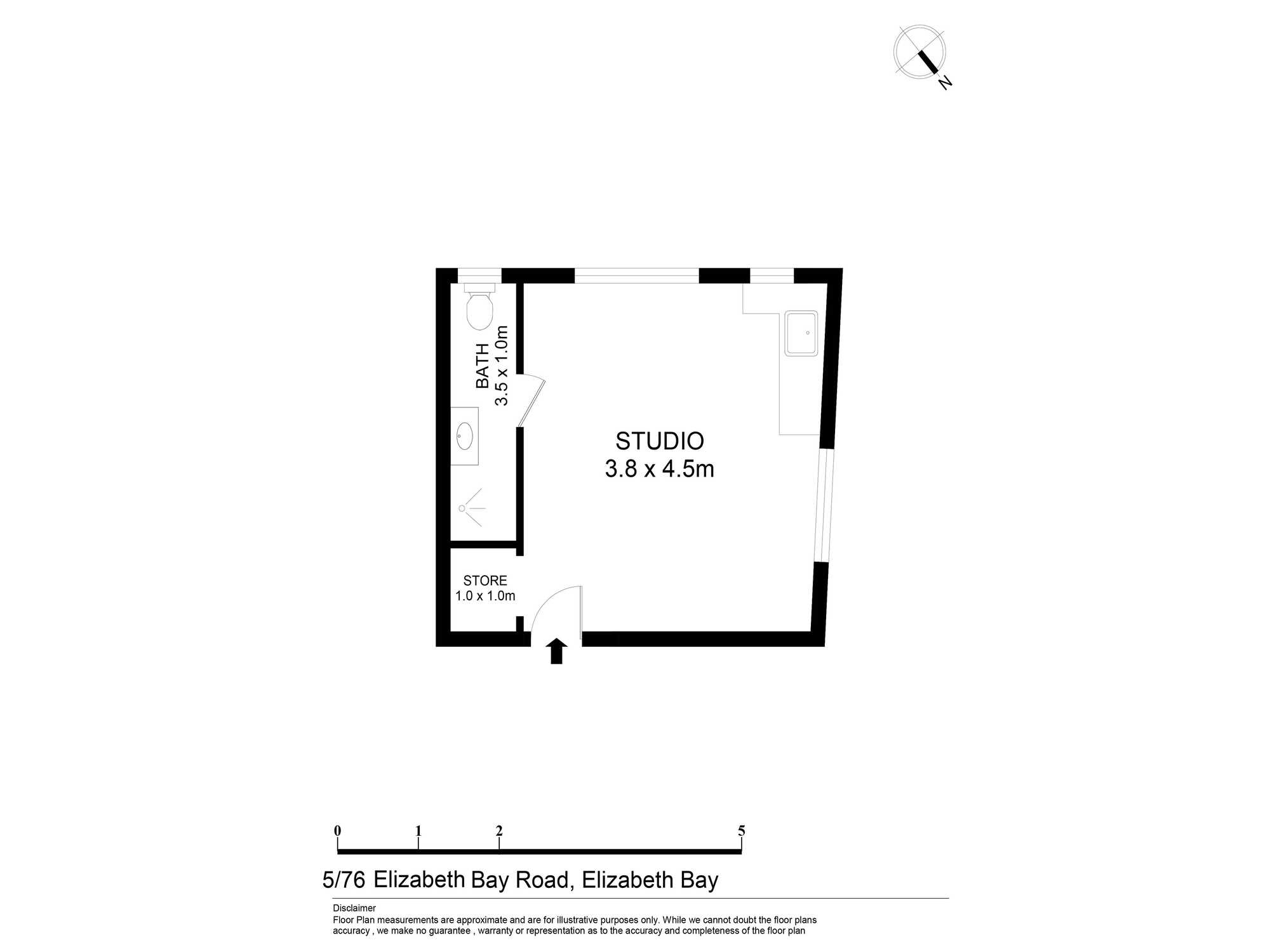 5/76 Elizabeth Bay Road Elizabeth Bay 5/76 Elizabeth Bay Road Elizabeth Bay