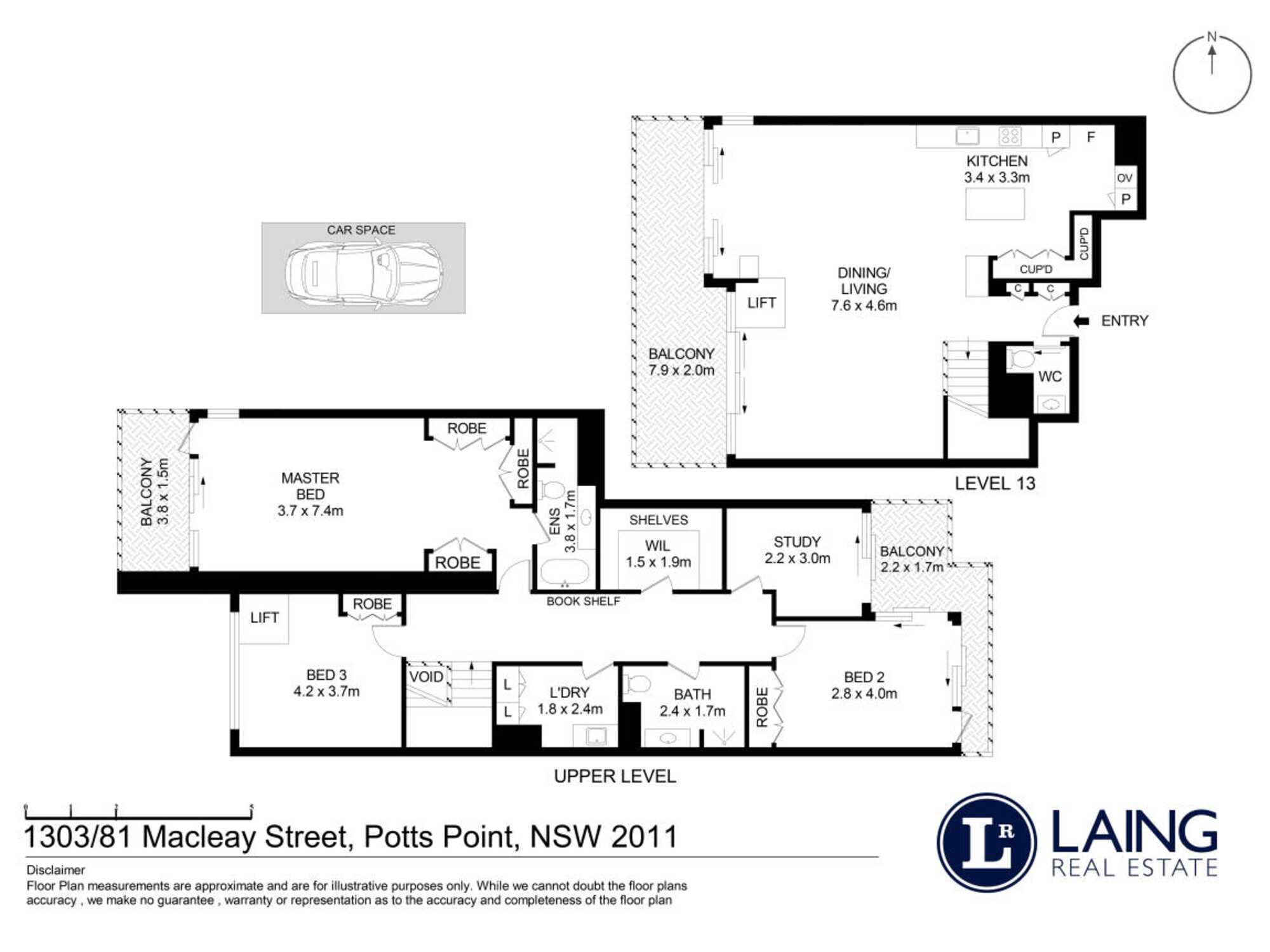 1303/81 Macleay Street Potts Point 1303/81 Macleay Street Potts Point