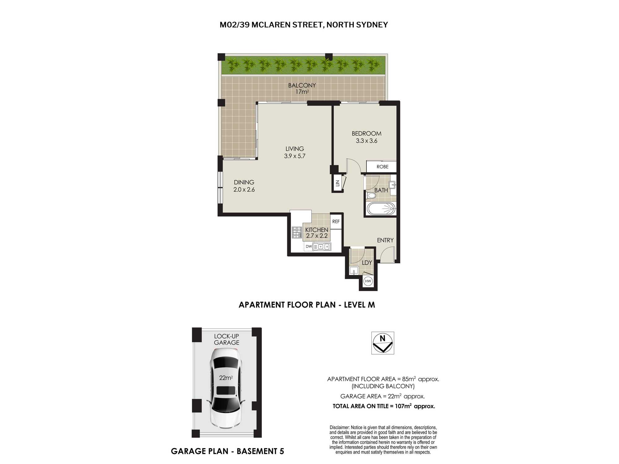 M02/39 McLaren Street North Sydney