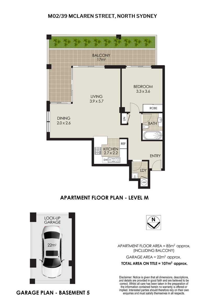 M02/39 McLaren Street North Sydney