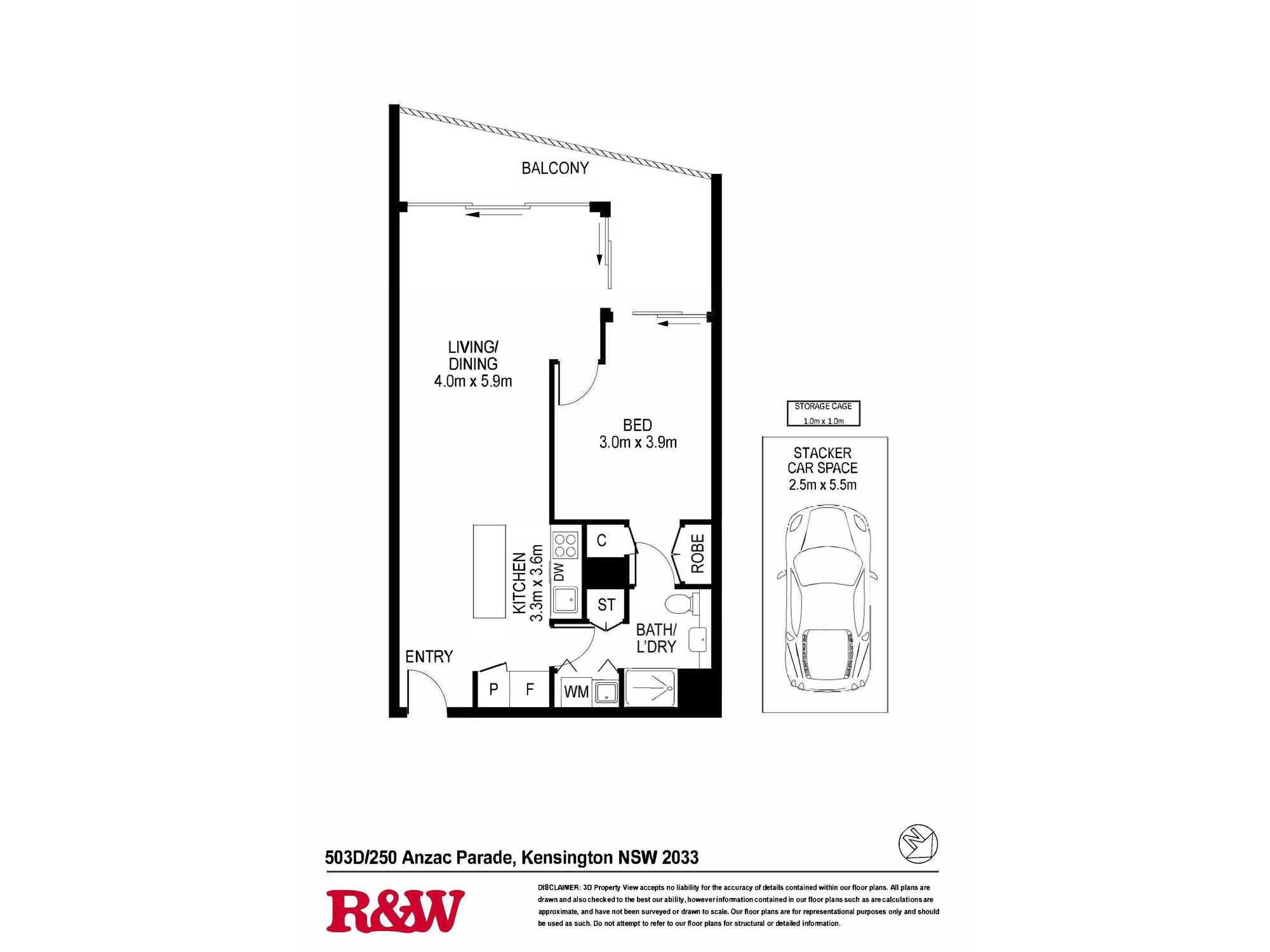 503D/250  Anzac Parade Kensington