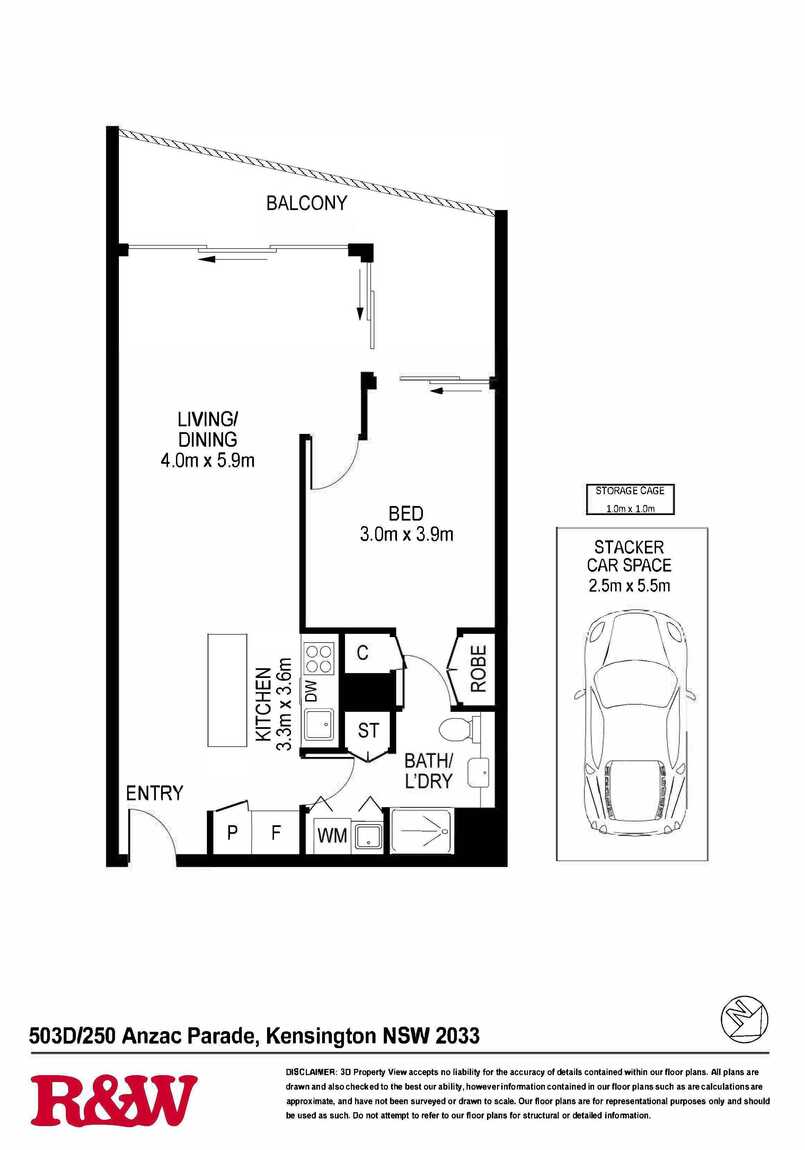 503D/250  Anzac Parade Kensington