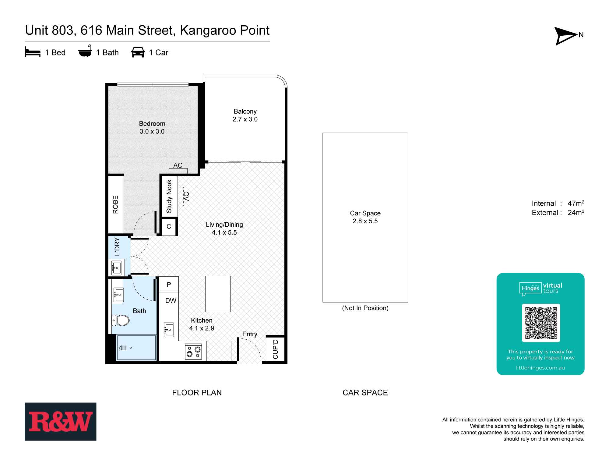 803/616 Main Street Kangaroo Point 803/616 Main Street Kangaroo Point
