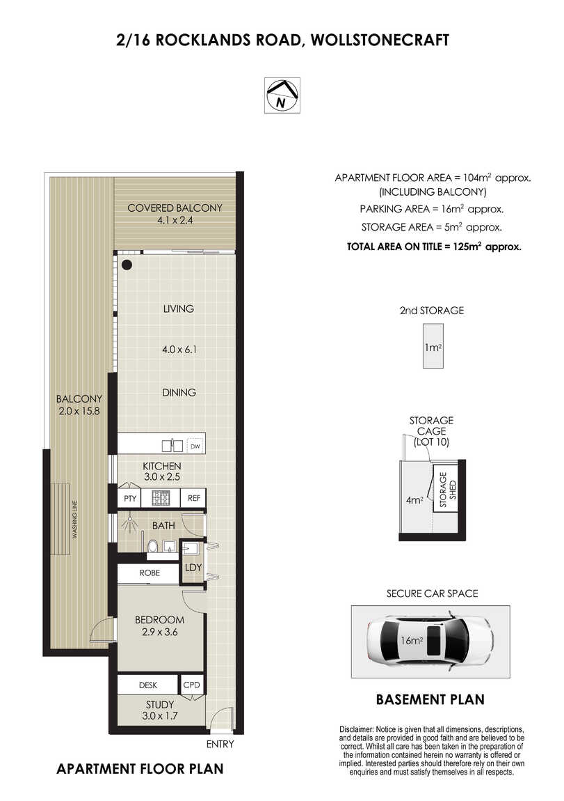 2/16 Rocklands Road Wollstonecraft 2/16 Rocklands Road Wollstonecraft
