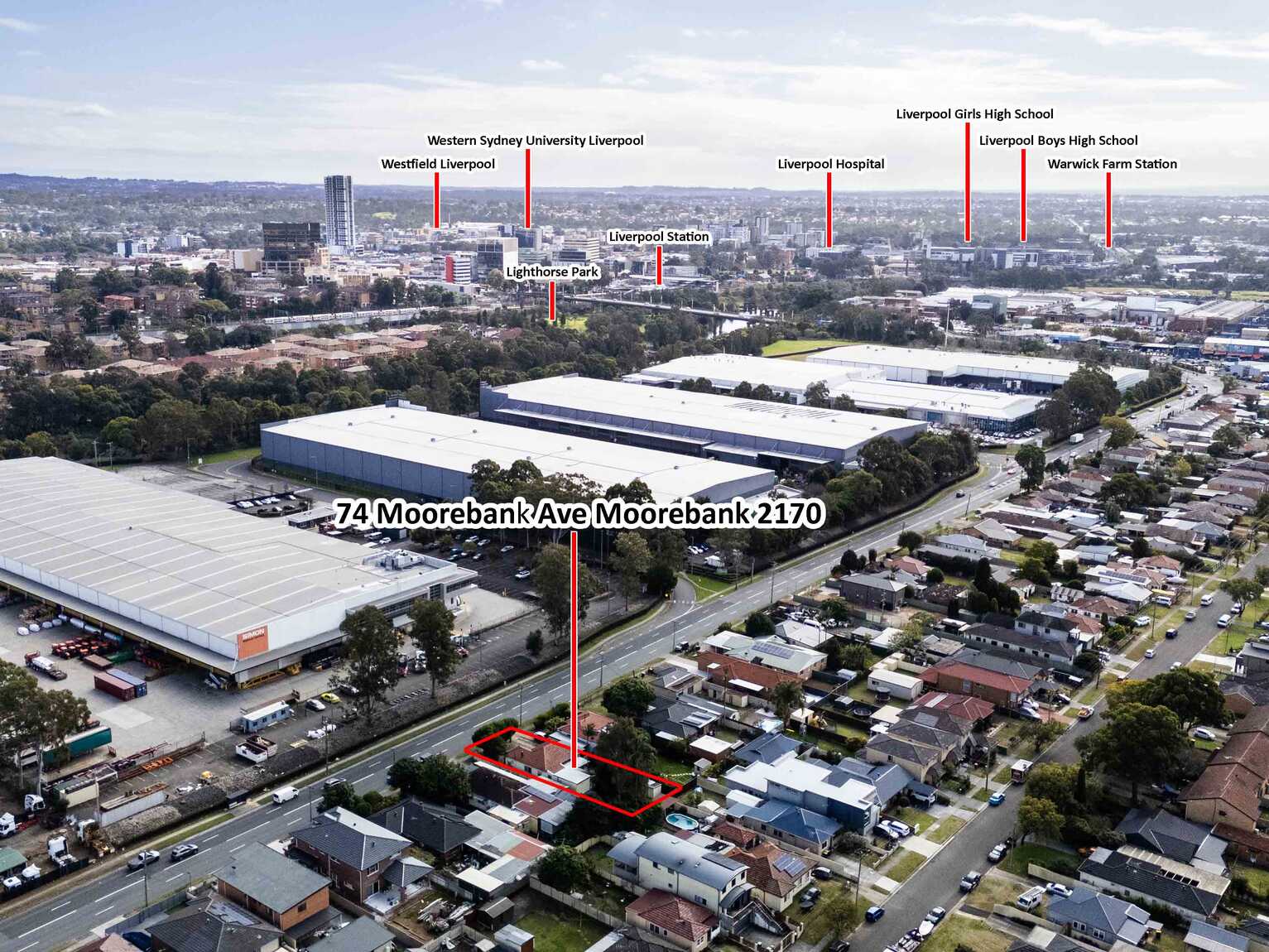74 Moorebank Avenue Moorebank 74 Moorebank Avenue Moorebank