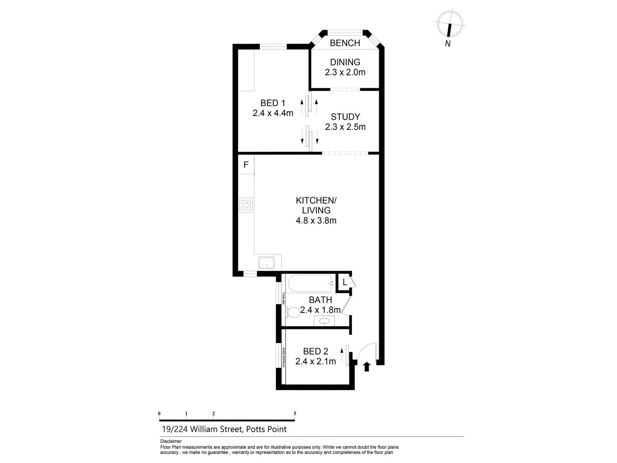 19/224 William Street Potts Point 19/224 William Street Potts Point