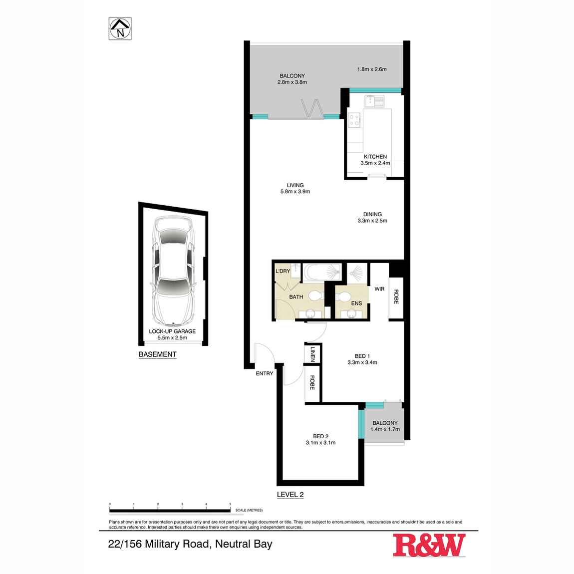 22/156 Military Road Neutral Bay